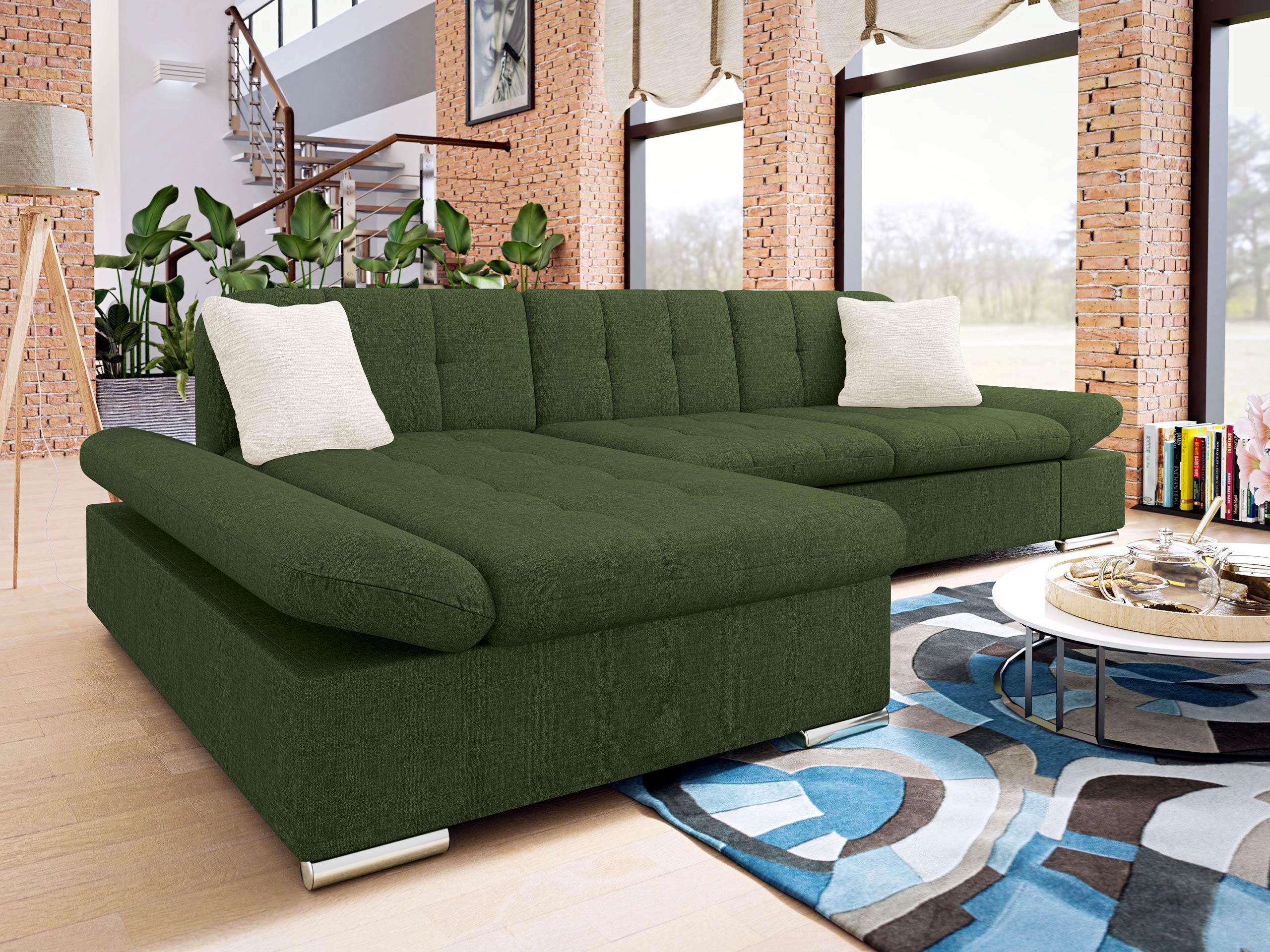 Ecksofa Comfivo Sanitas II (Maya 07 + Maya 02)
