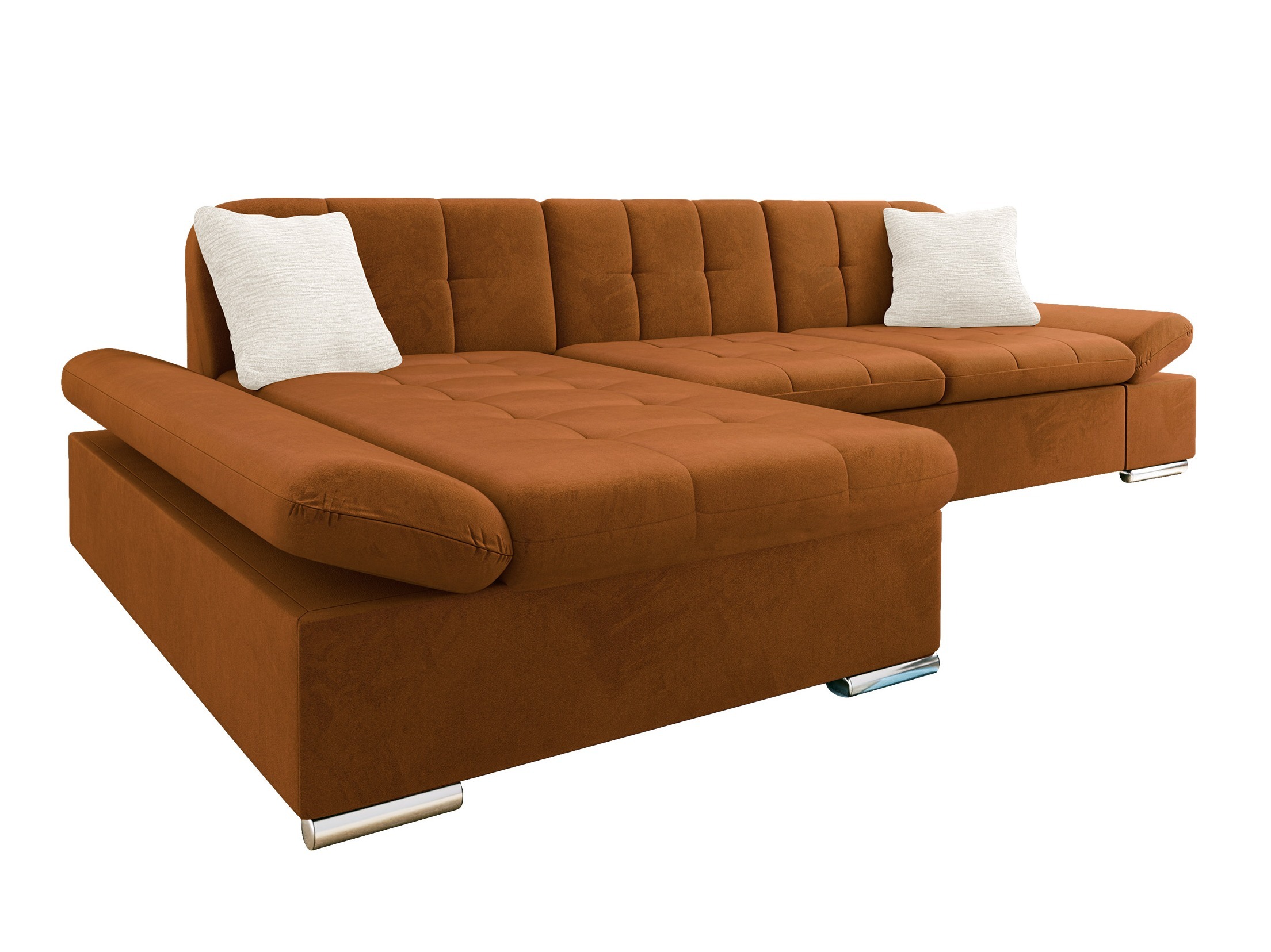 Ecksofa Comfivo Sanitas II (Piano 21 + Mokka 03)
