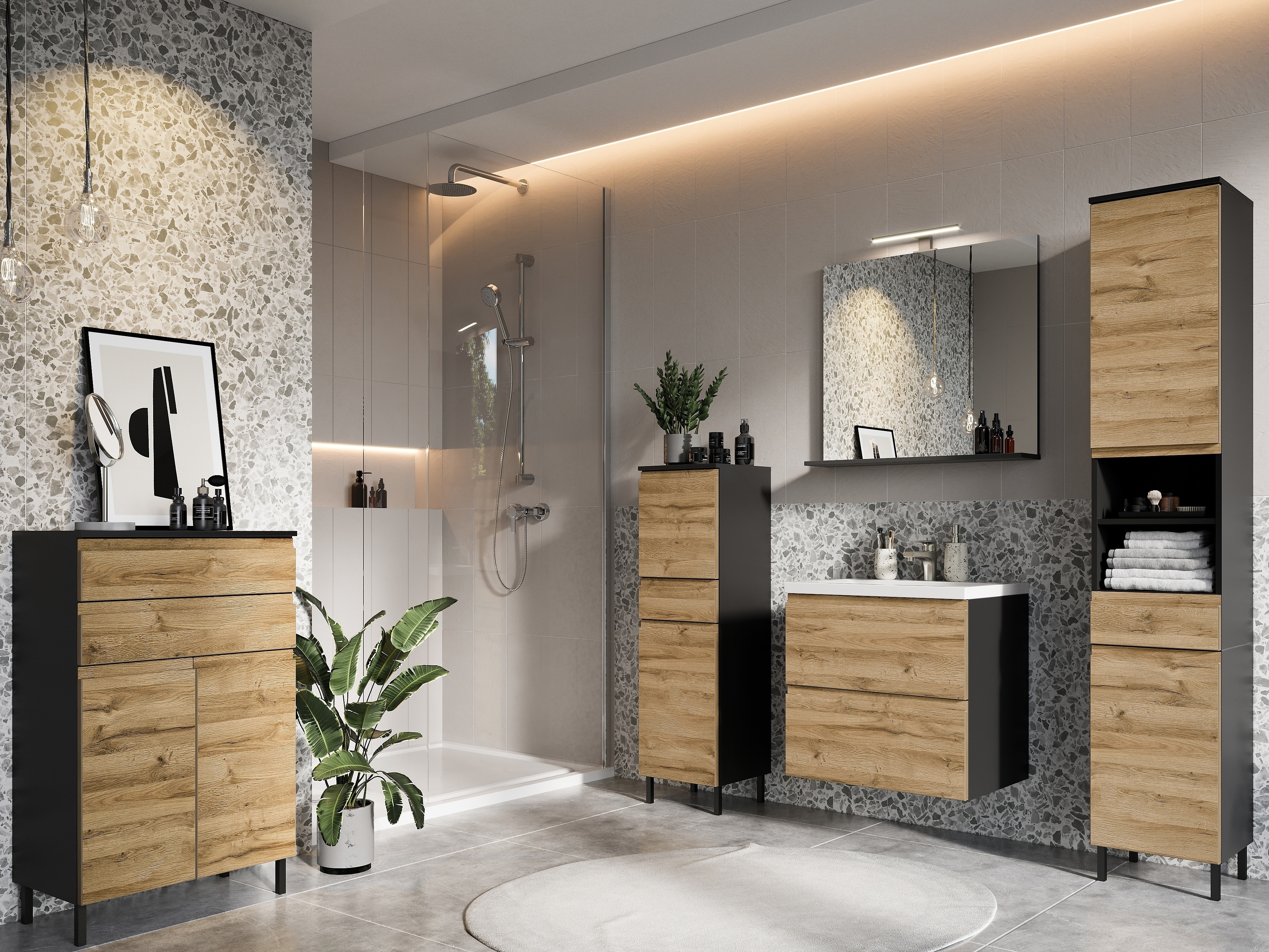 Hängeschrank für Waschbecken Talmira 117