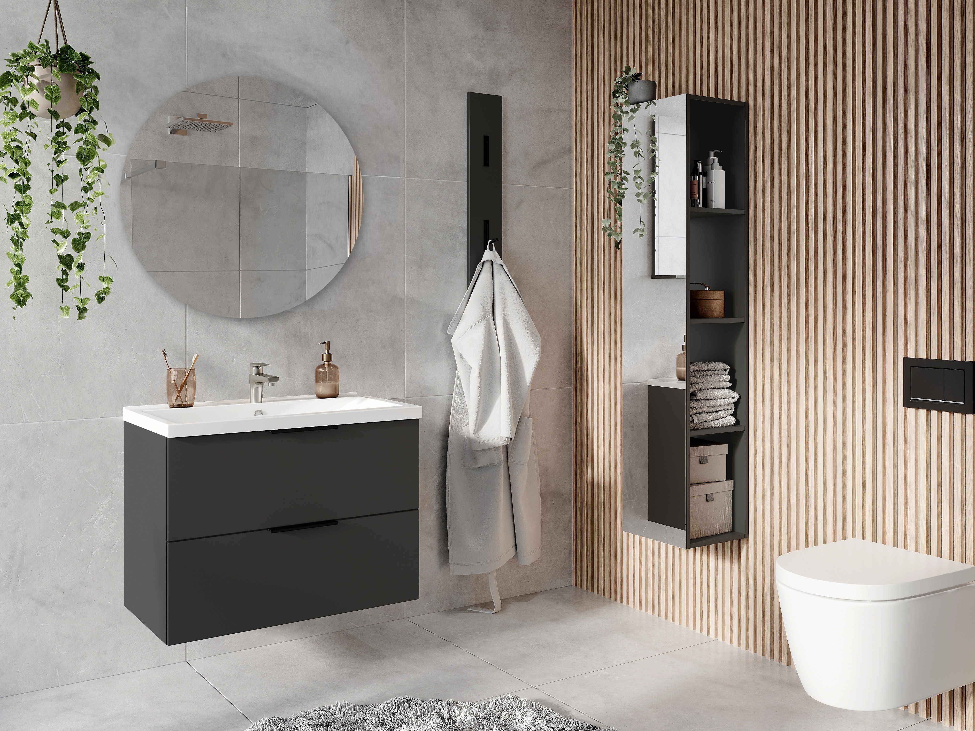 Hängeschrank für Waschbecken Temeli 111