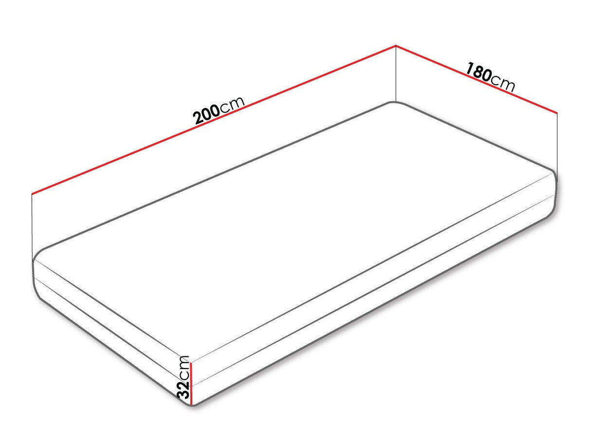 Matratze SD2205 mit beschädigter verpackung