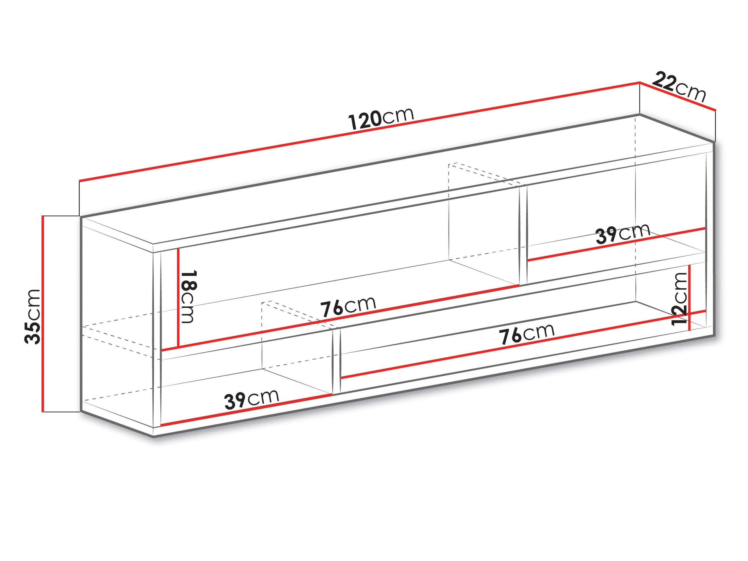 Wandregal Tesmonu 111