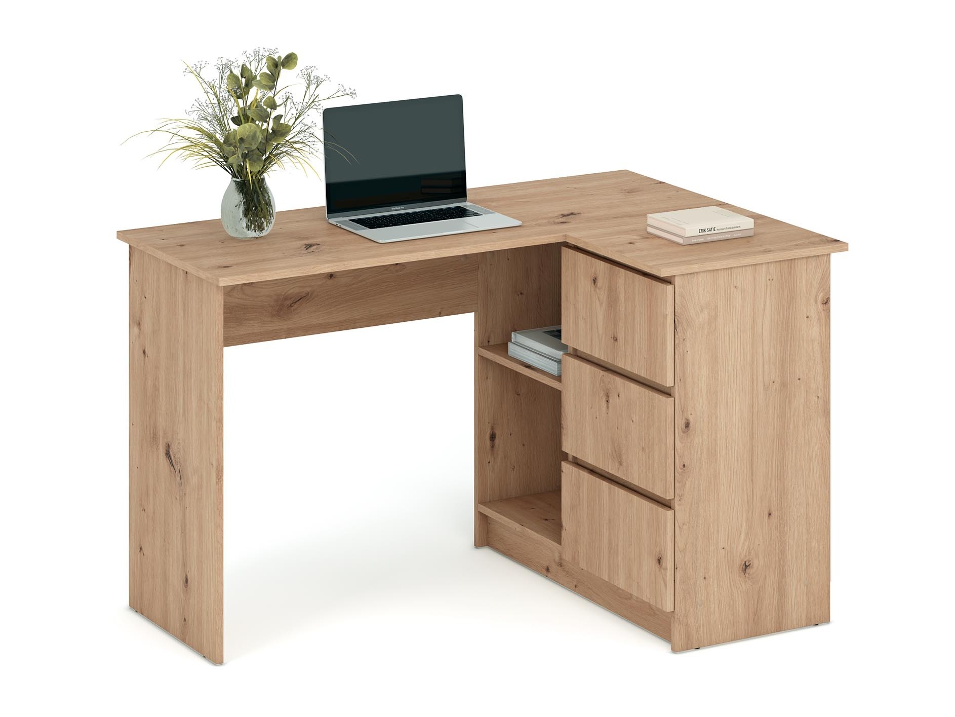 Eckschreibtisch Houston 1950 (Artisan Eichenholzoptik)