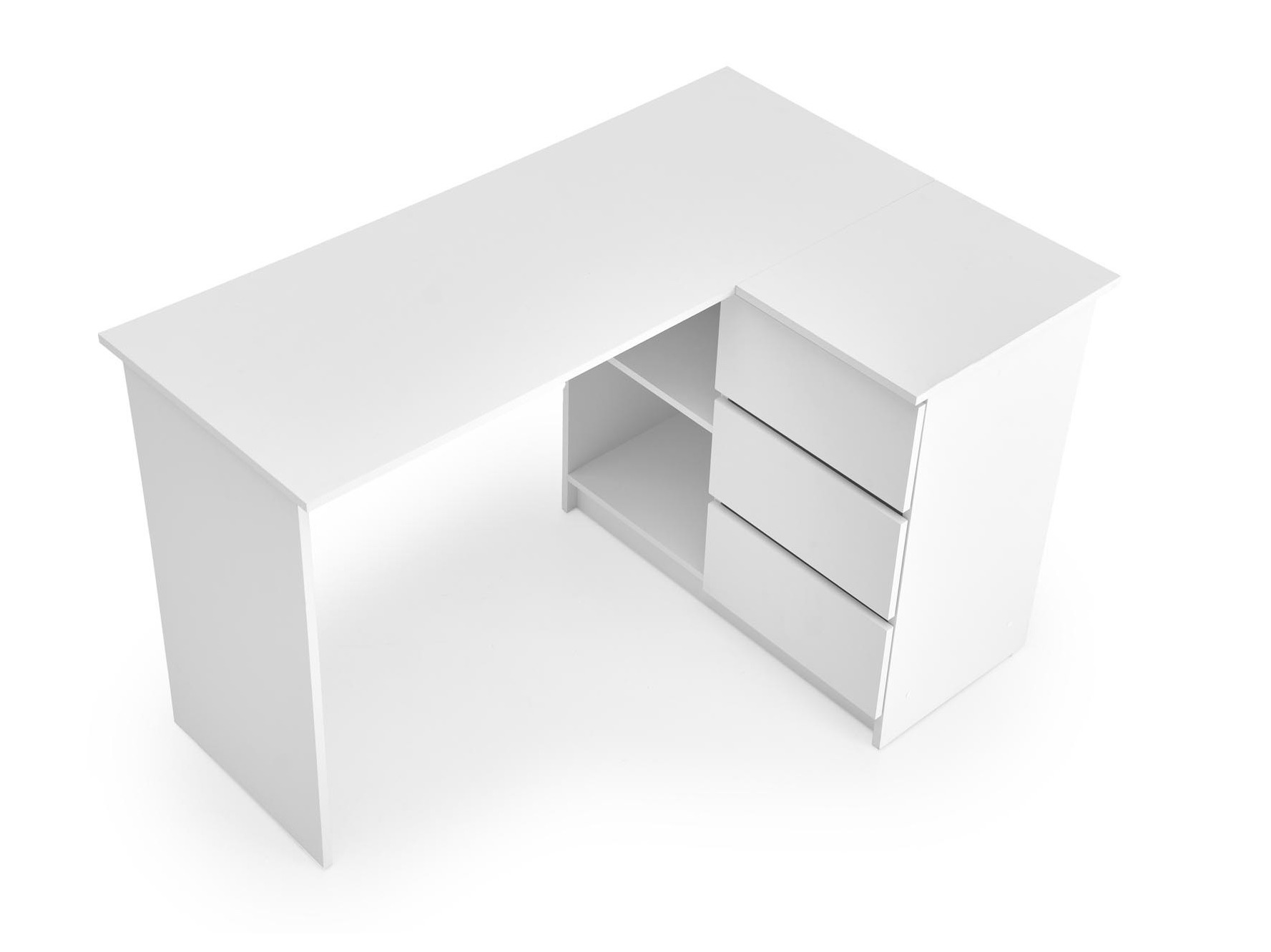 Eckschreibtisch Houston 1950 (Weiss)