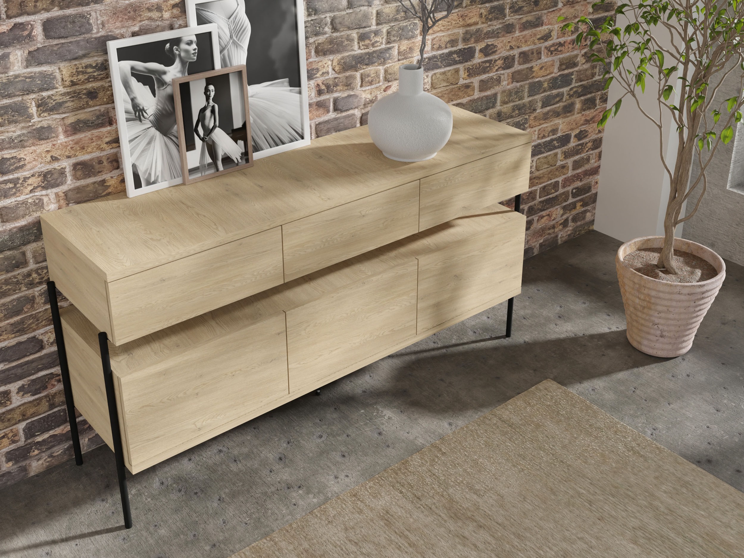 Wohnzimmer-Sets Buffalo 209