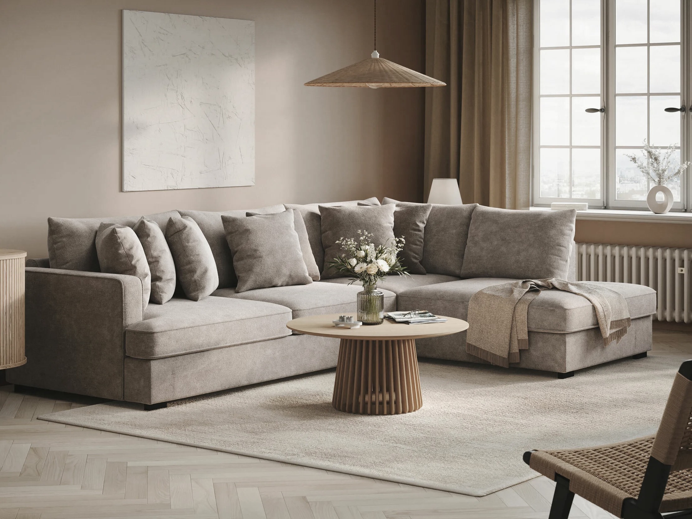 Ecksofa SD2220 mit beschädigter verpackung