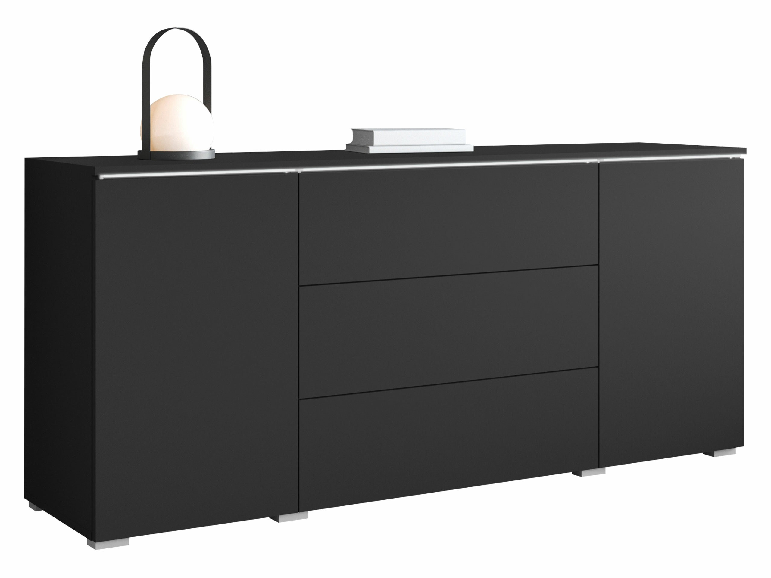 Kommode Mirfivo 102 (Graphit)