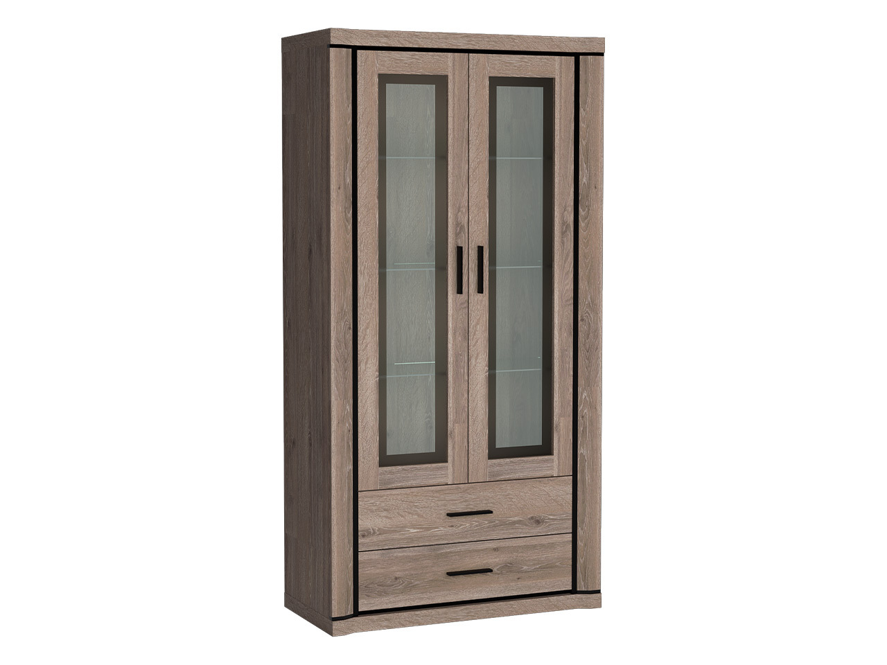 Regal Lorelie 116 (Trüffel eichenholzoptik)