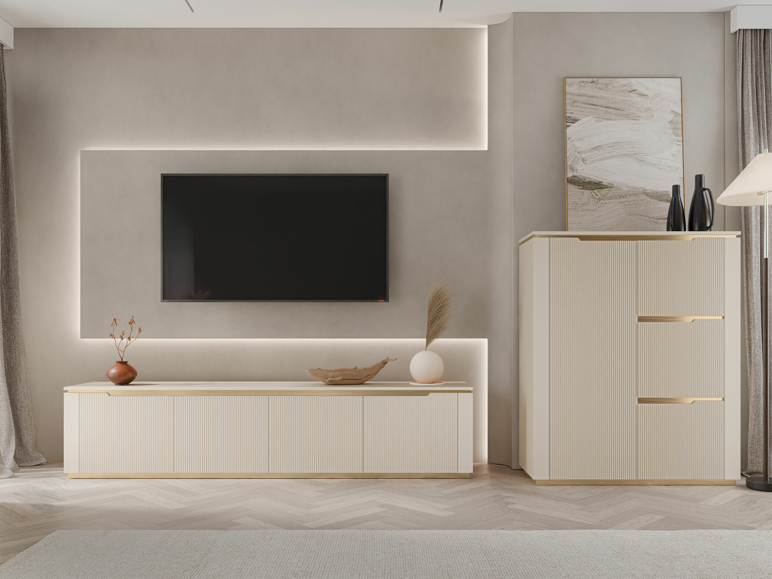 TV-Möbel Comfivo Elivelo 102