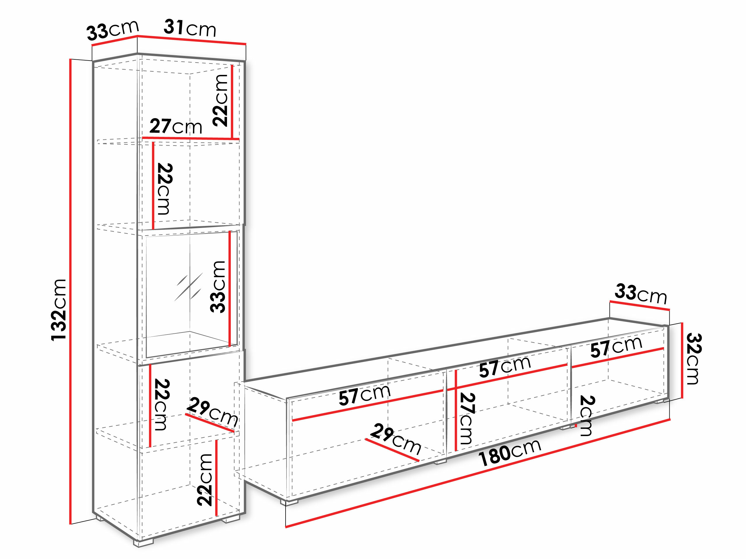 Wohnzimmer-Sets Sarasota 192 (Graphit)