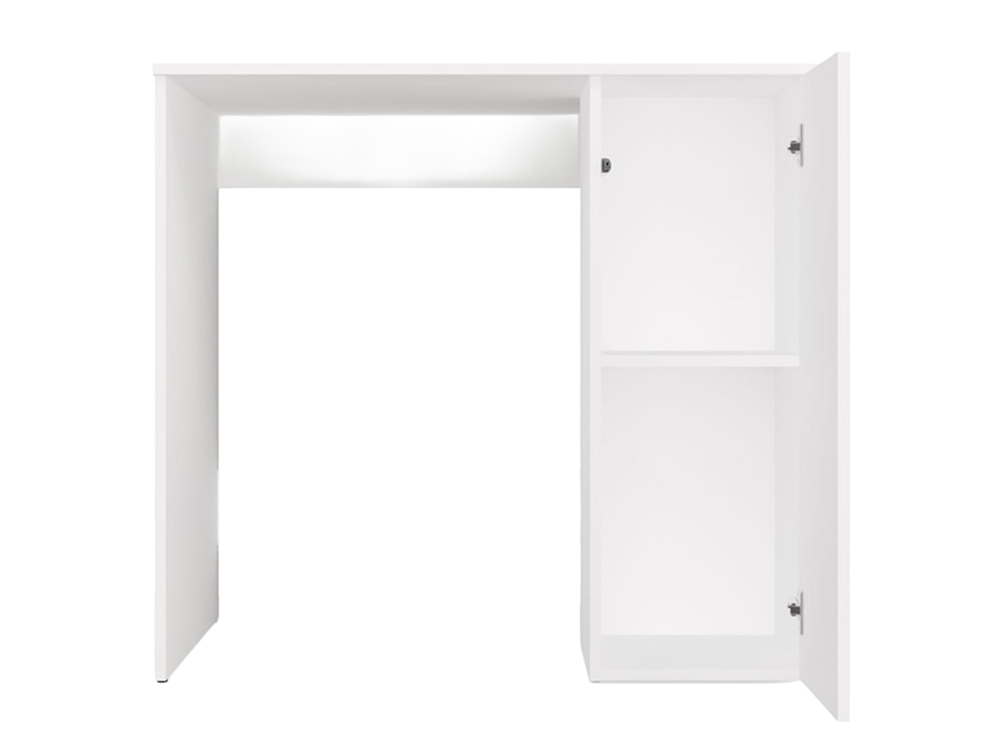 Stehender Badezimmerschrank Balelbo 114 (Weiss)