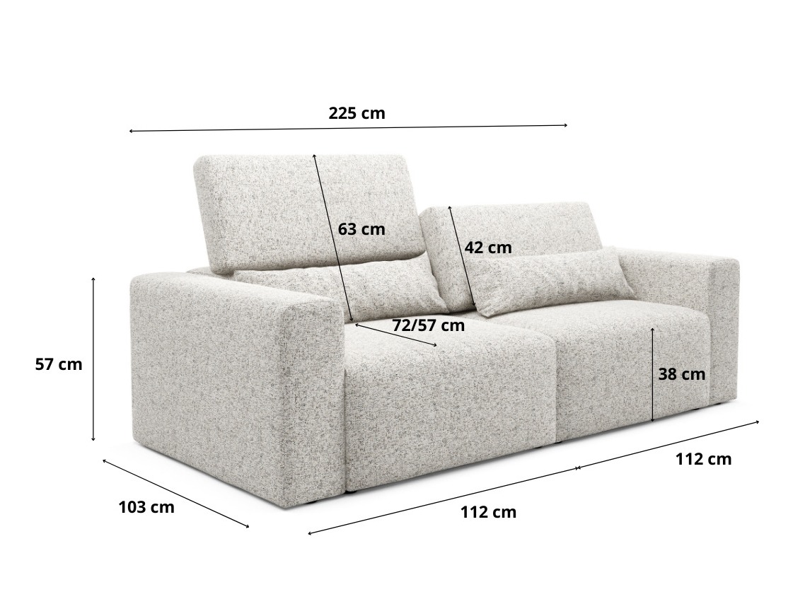 Modulares Sofa Virorle 104 (Puente 06)