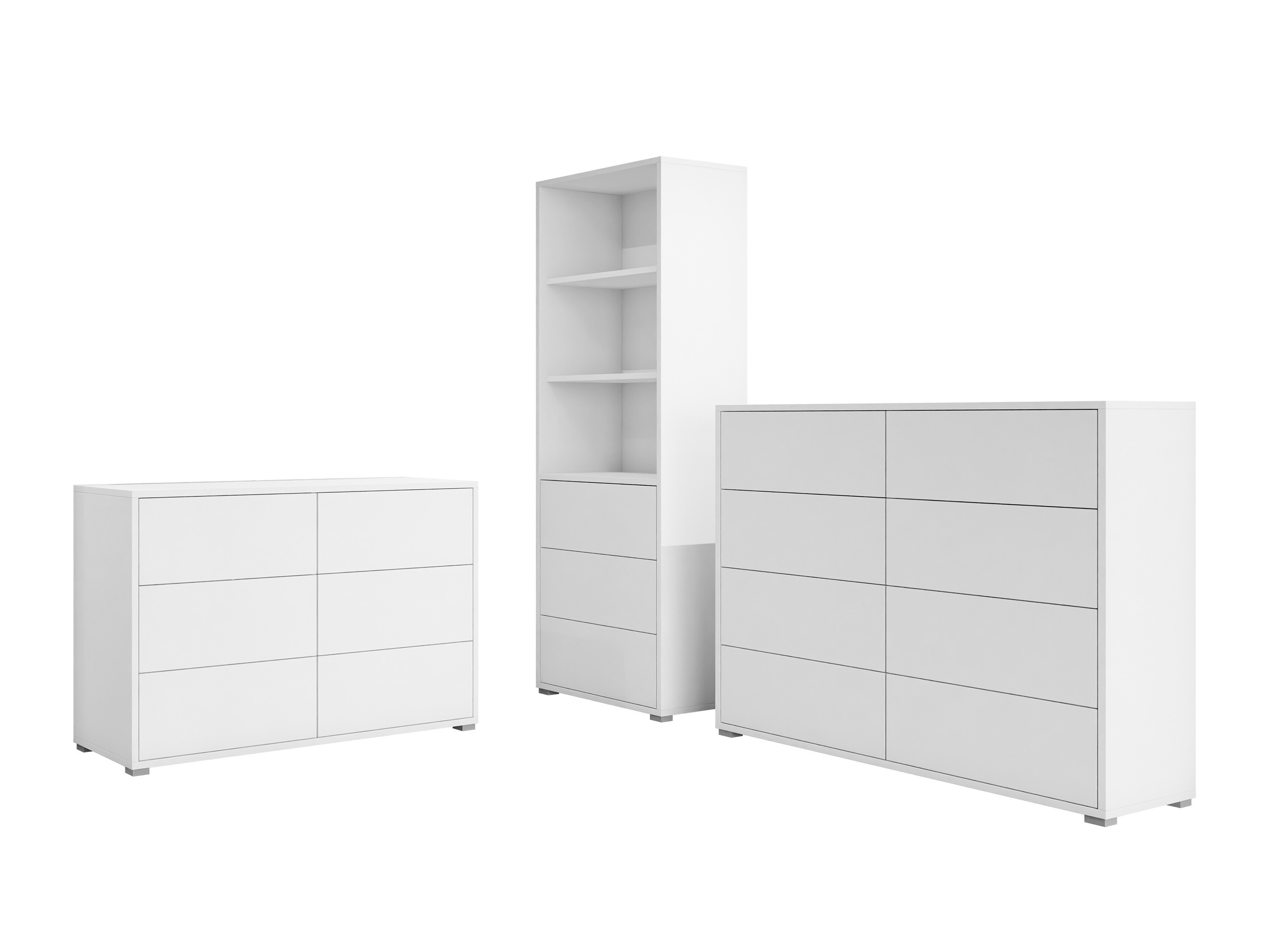 Wohnzimmer-Set Comfivo Tutela I (Weiss)