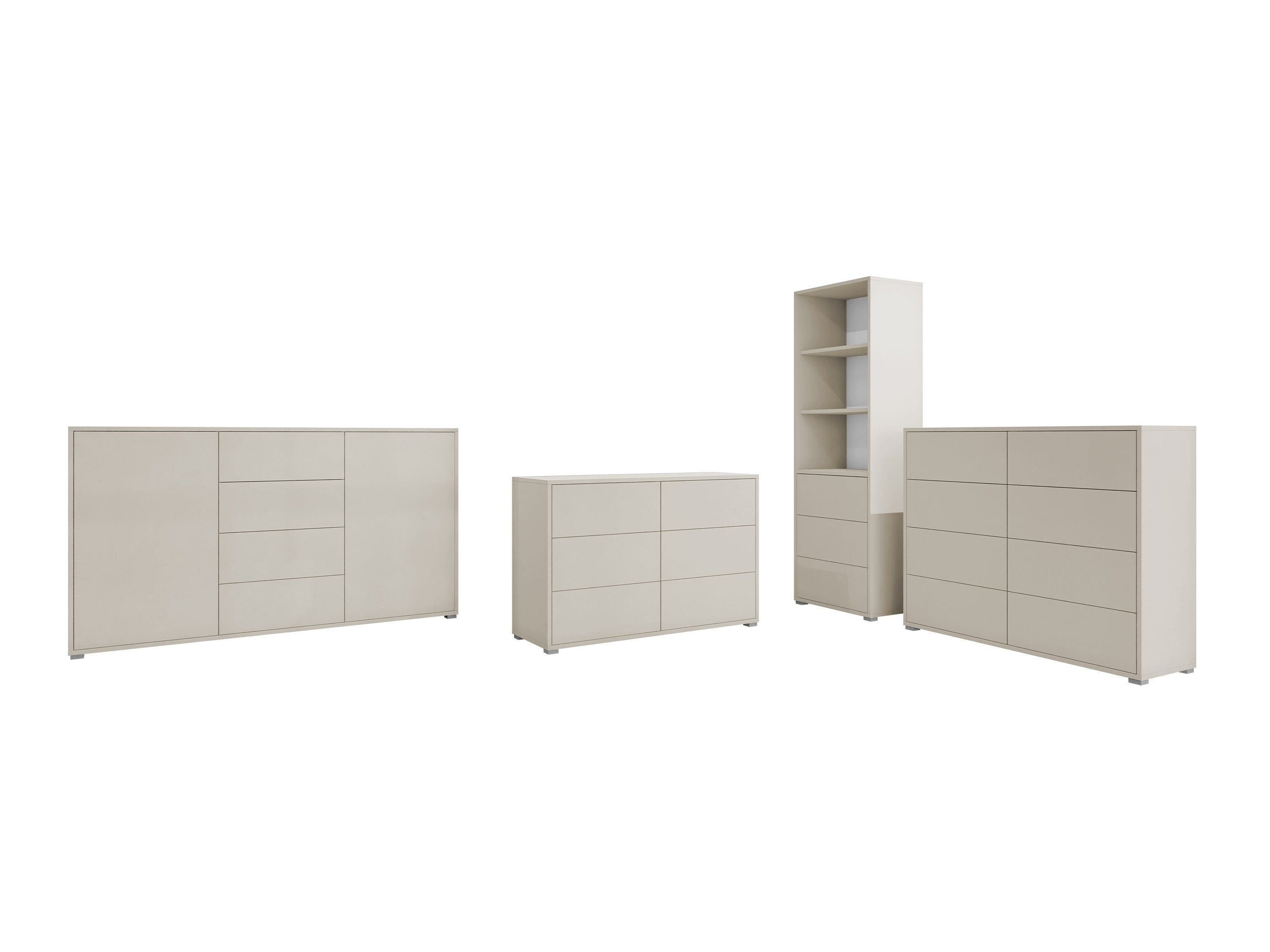Wohnzimmer-Set Comfivo Tutela II (Kaschmir)