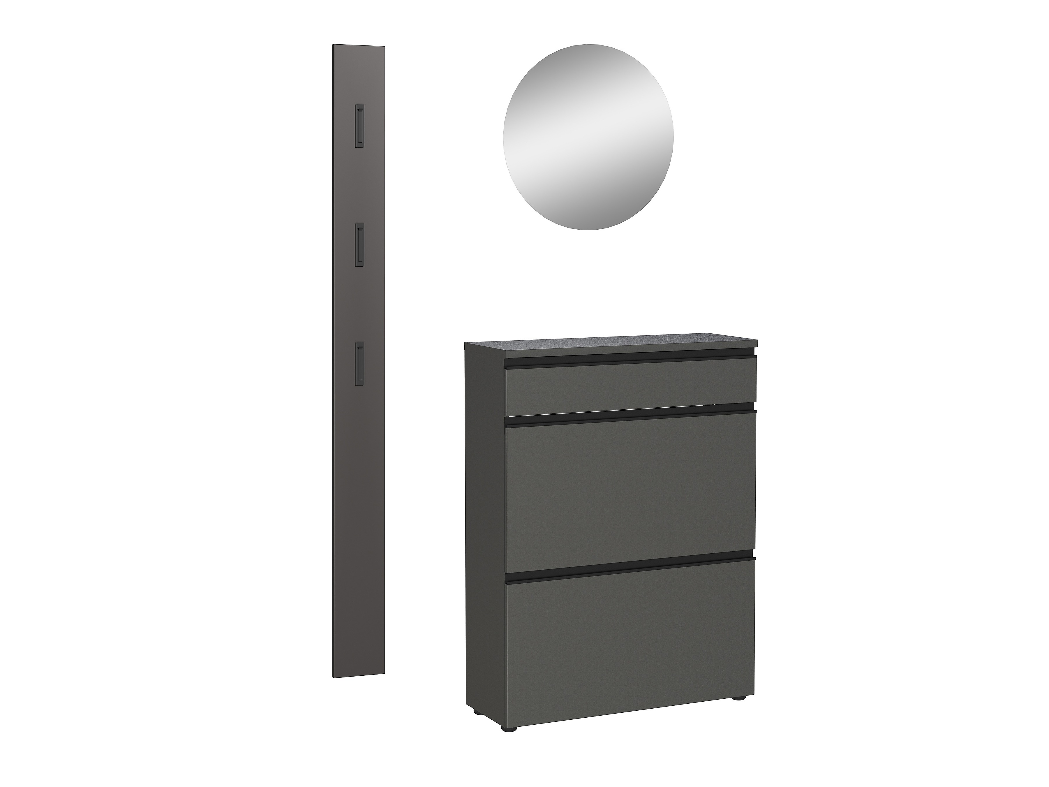 Flurgarnitur Sacramento 532 (Graphit)