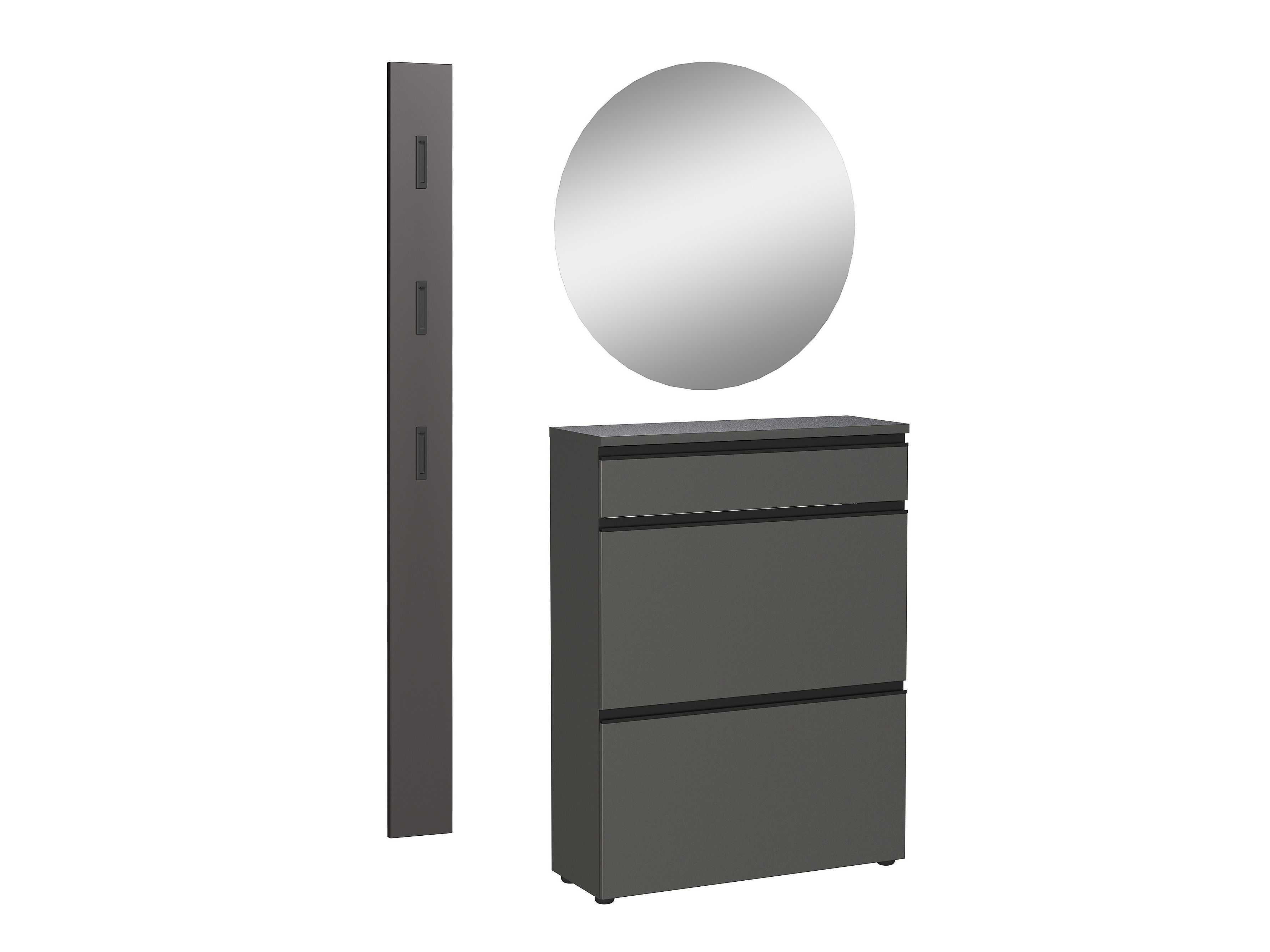 Flurgarnitur Sacramento 533 (Graphit)