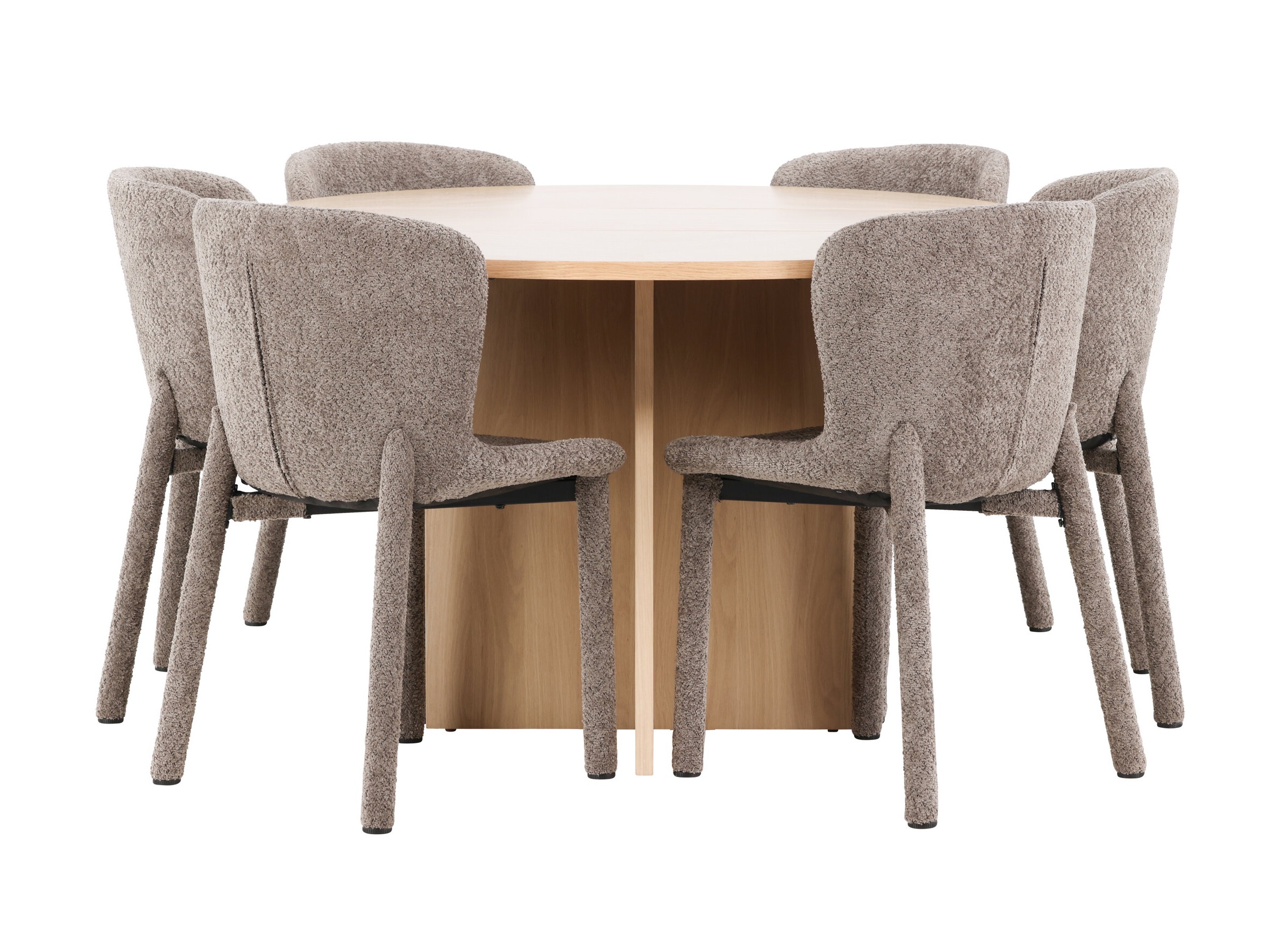 Essgruppe Dallas 4989 (Eichenholzoptik)