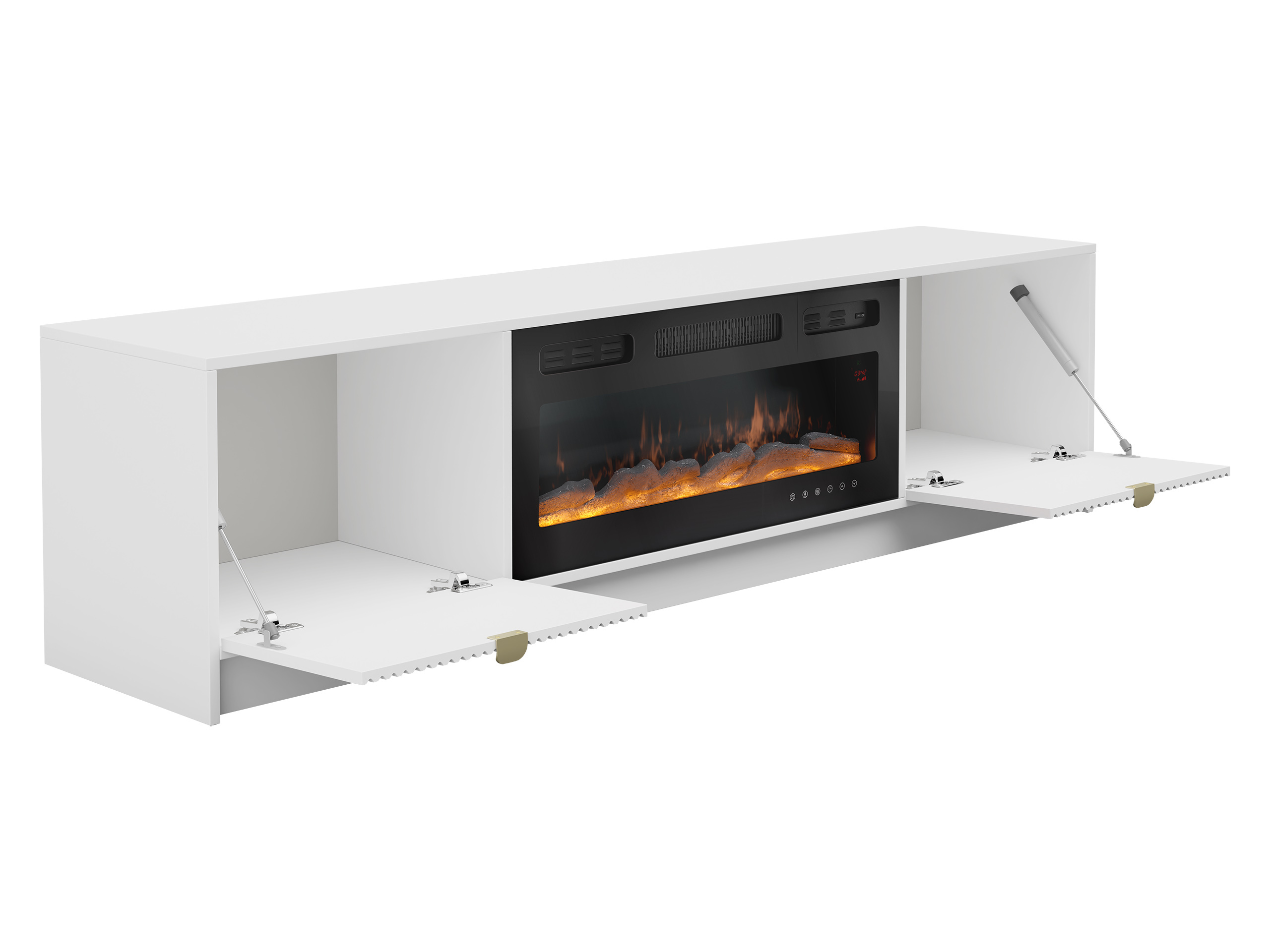 TV-Möbel Comfivo Larmire 109 (Schwarz)