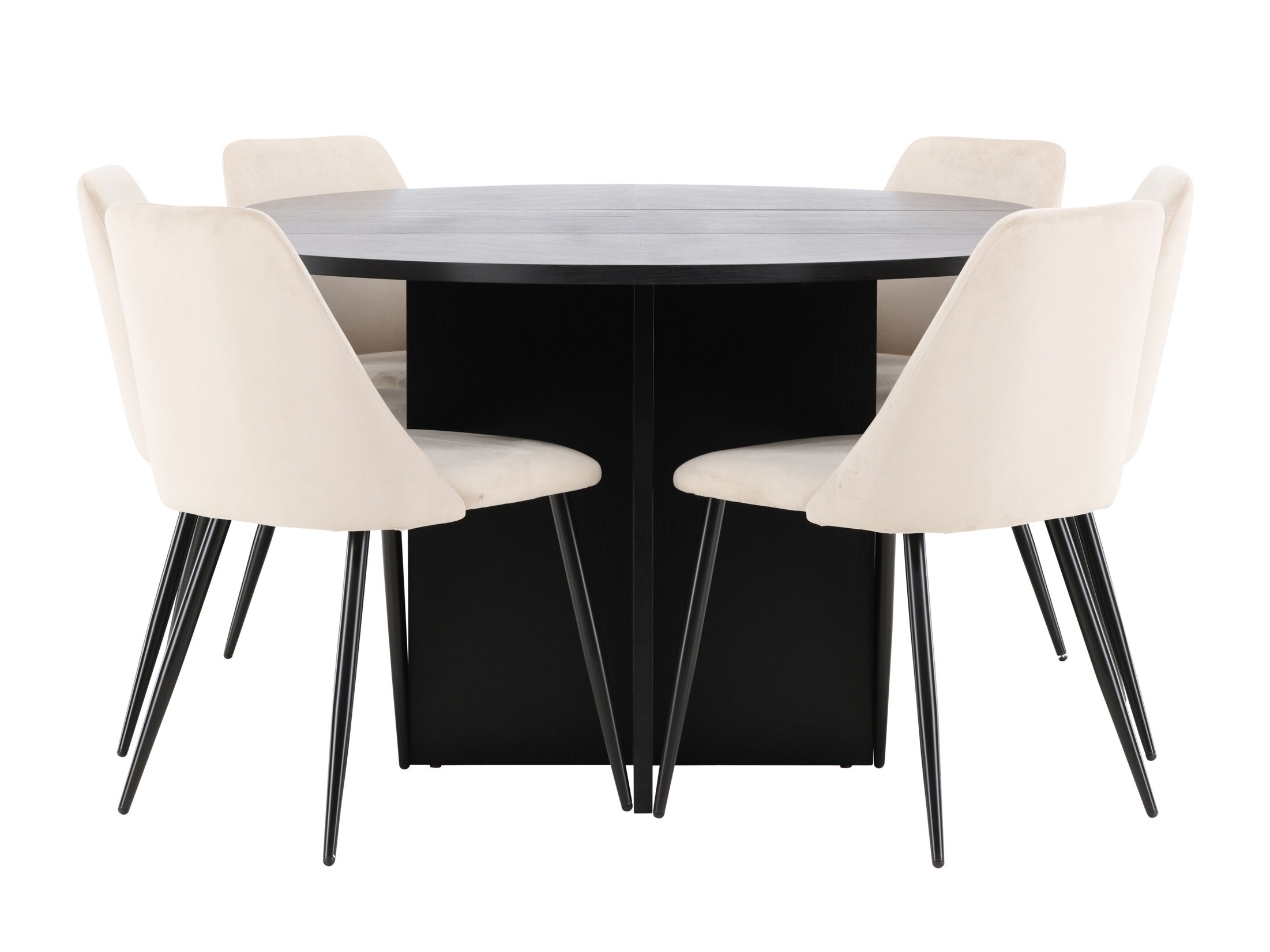 Essgruppe Dallas 4992 (Schwarz)