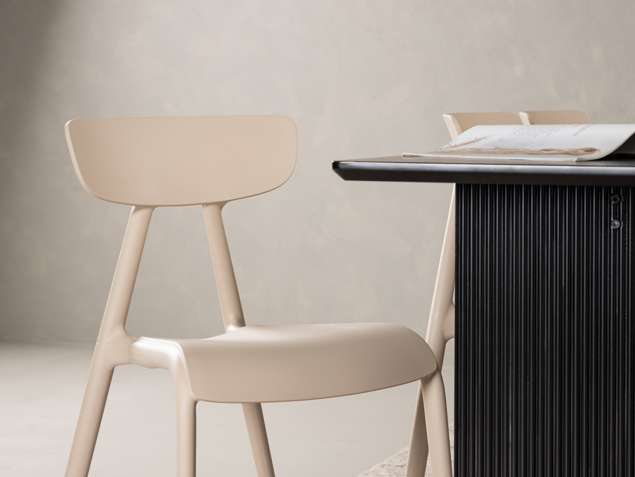 Essgruppe Dallas 4993 (Cremefarben)