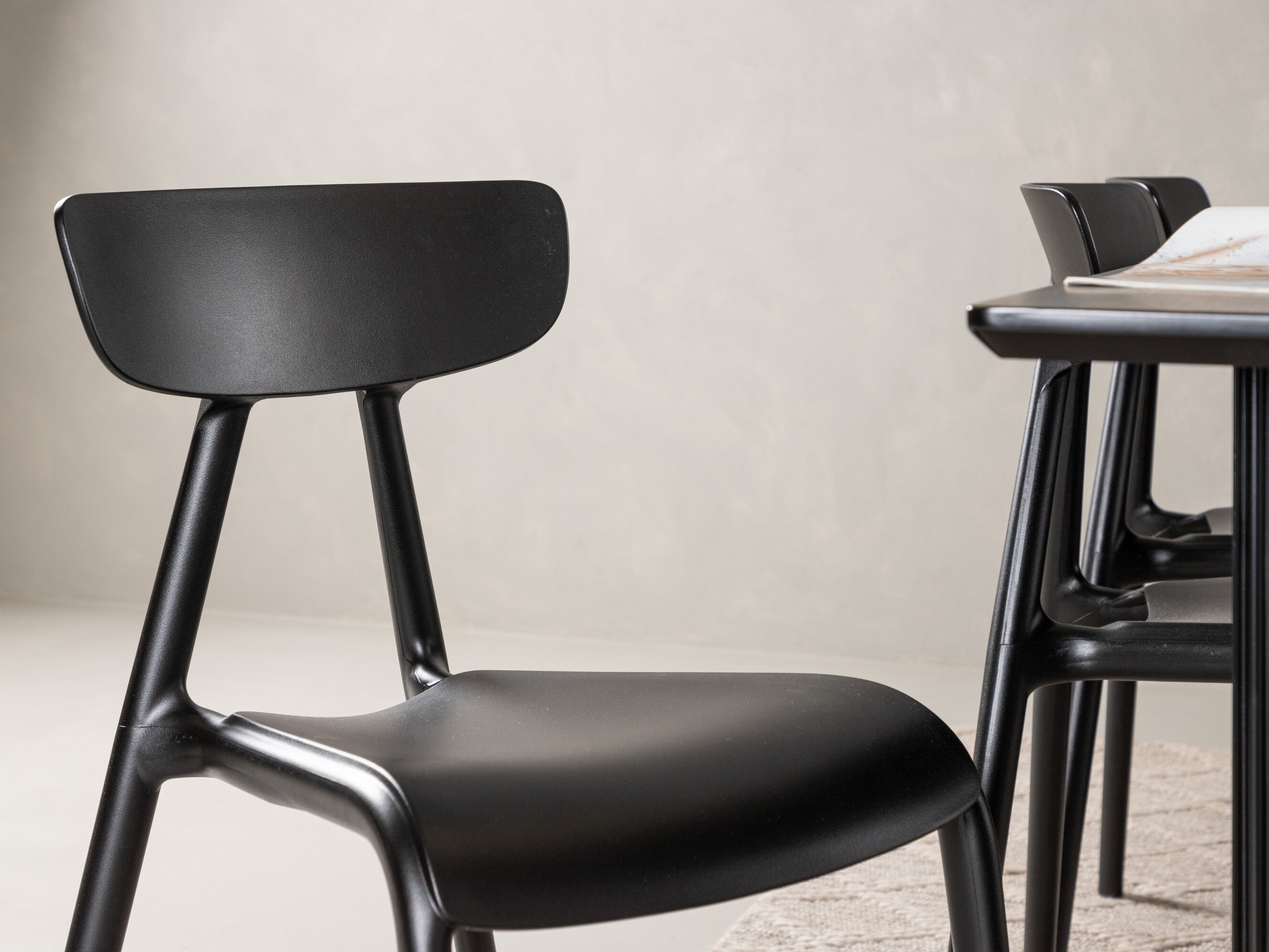 Essgruppe Dallas 4993 (Schwarz)