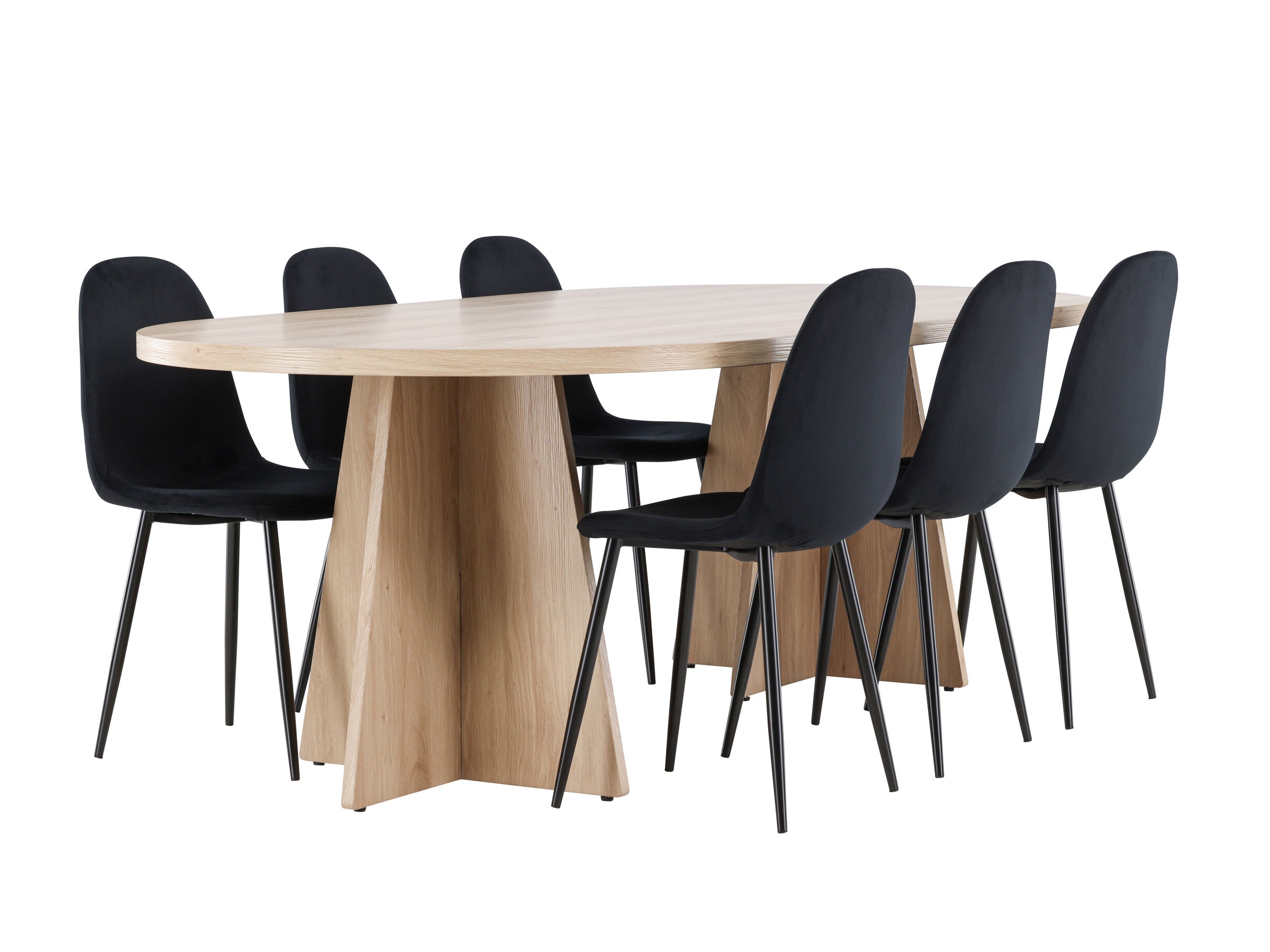 Essgruppe Dallas 4998 (Schwarz)