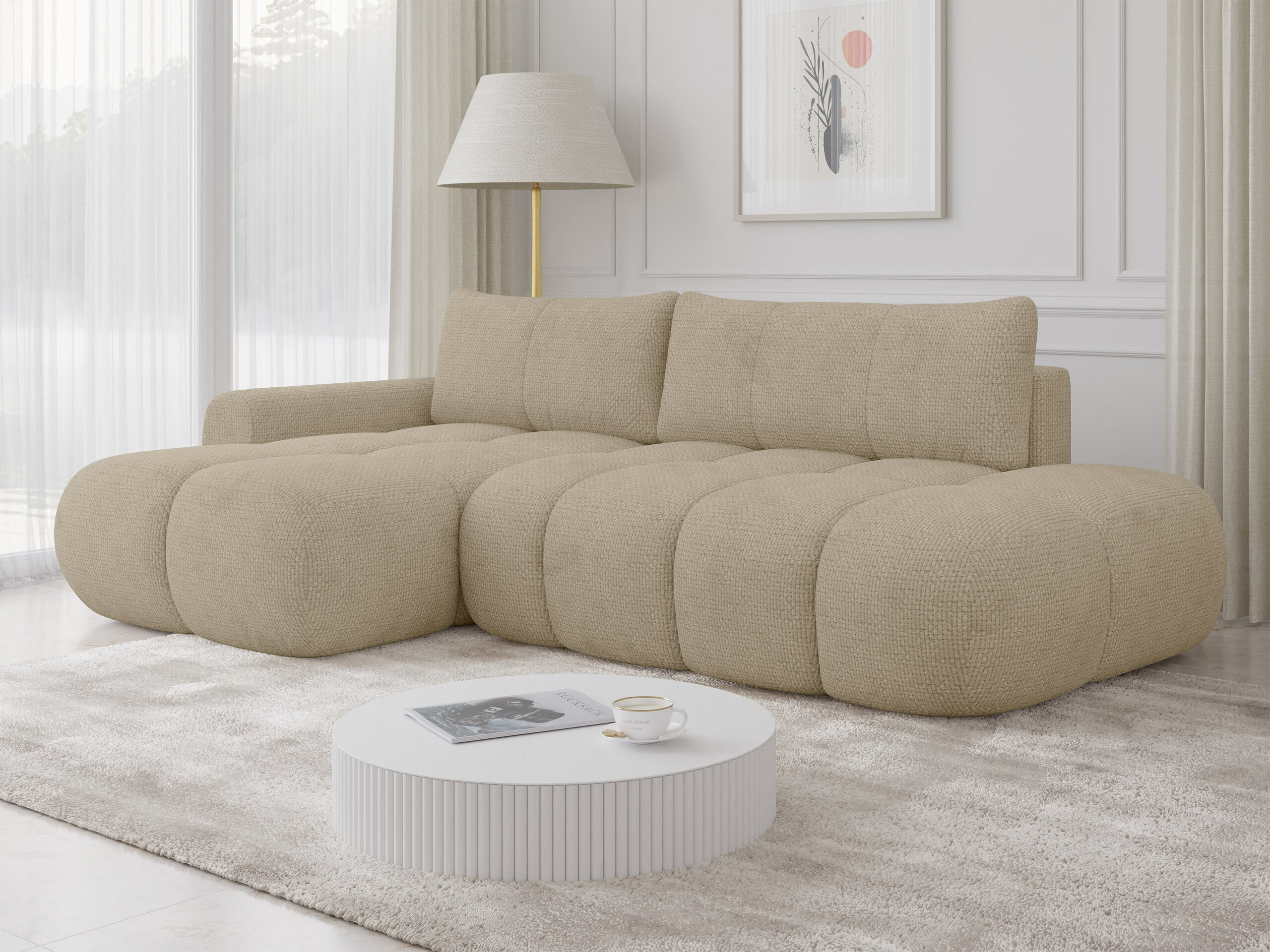 Ecksofa TrendyNest 120 (Flow 02)