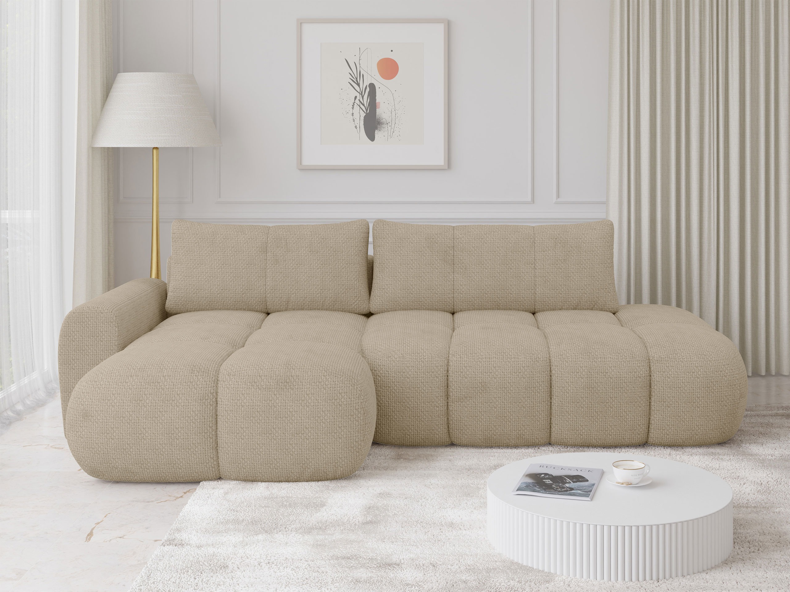 Ecksofa TrendyNest 120 (Flow 02)