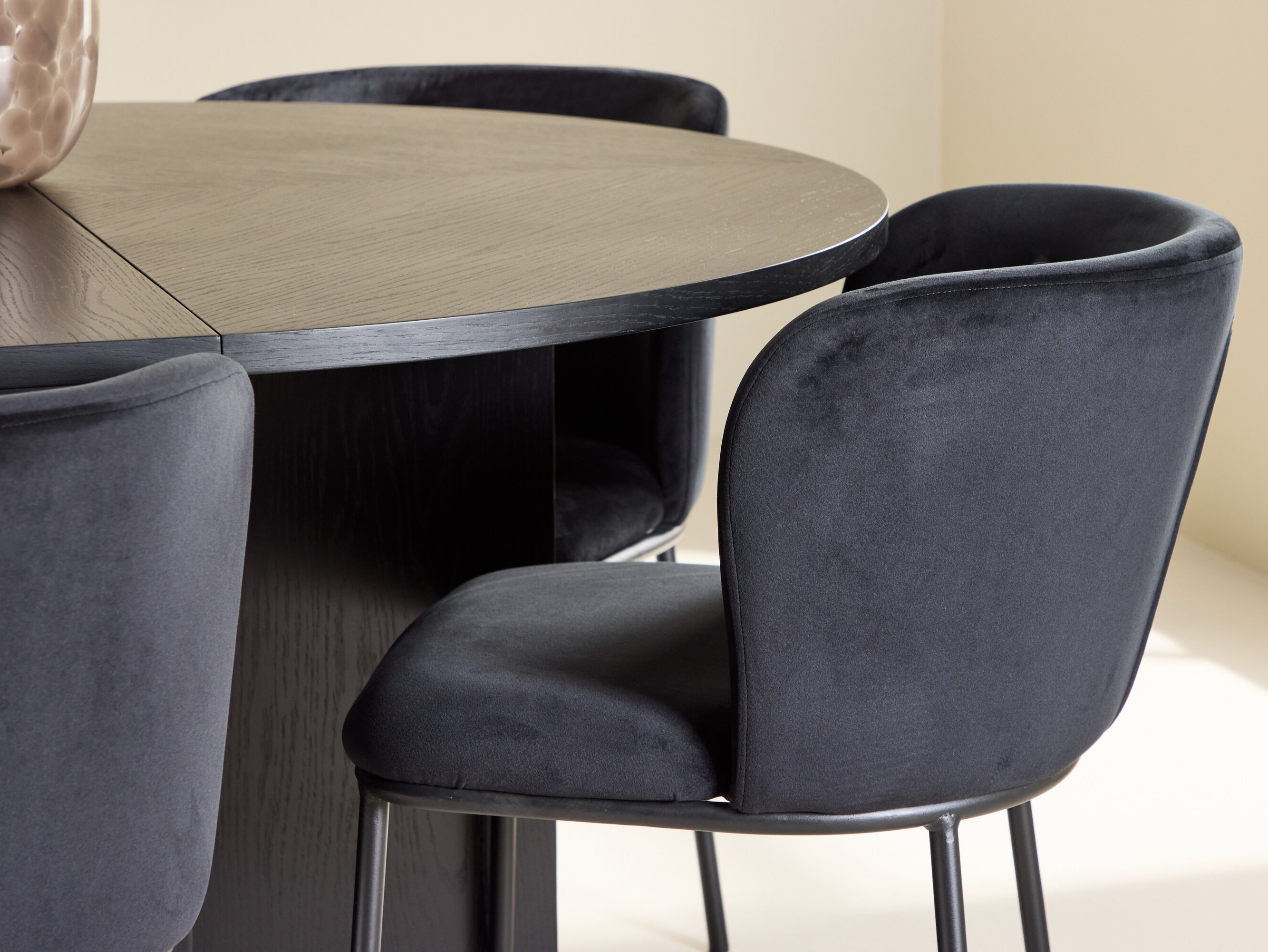 Essgruppe Dallas 5013 (Schwarz)