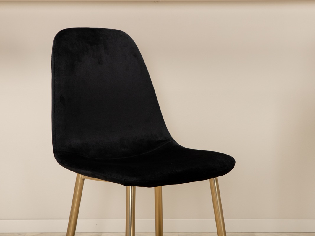 Essgruppe Dallas 5016 (Schwarz + Gold)