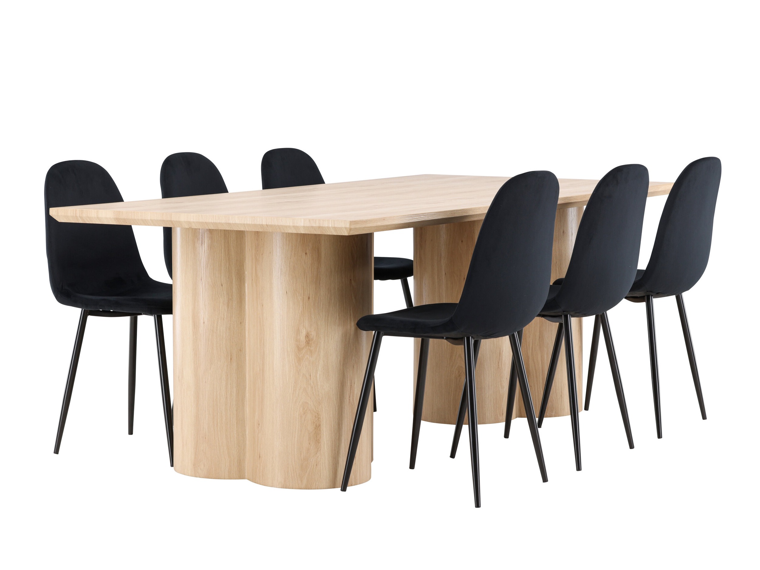 Essgruppe Dallas 5018 (Schwarz)