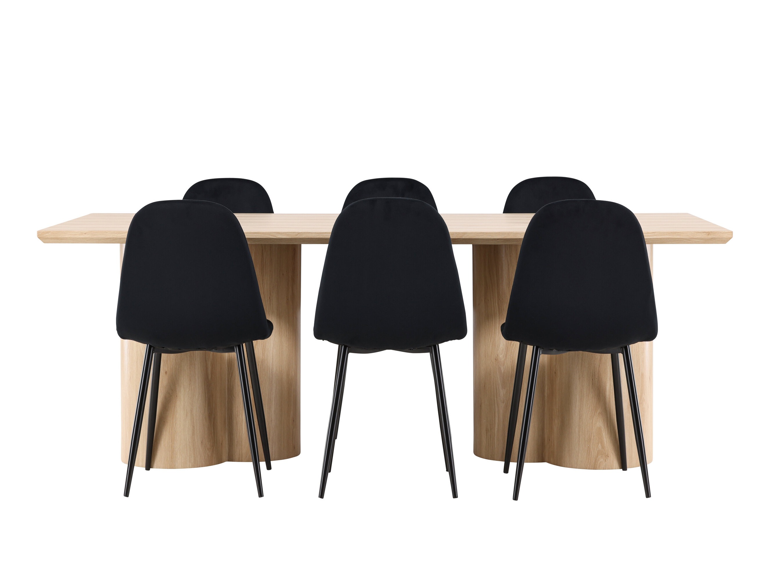 Essgruppe Dallas 5018 (Schwarz)