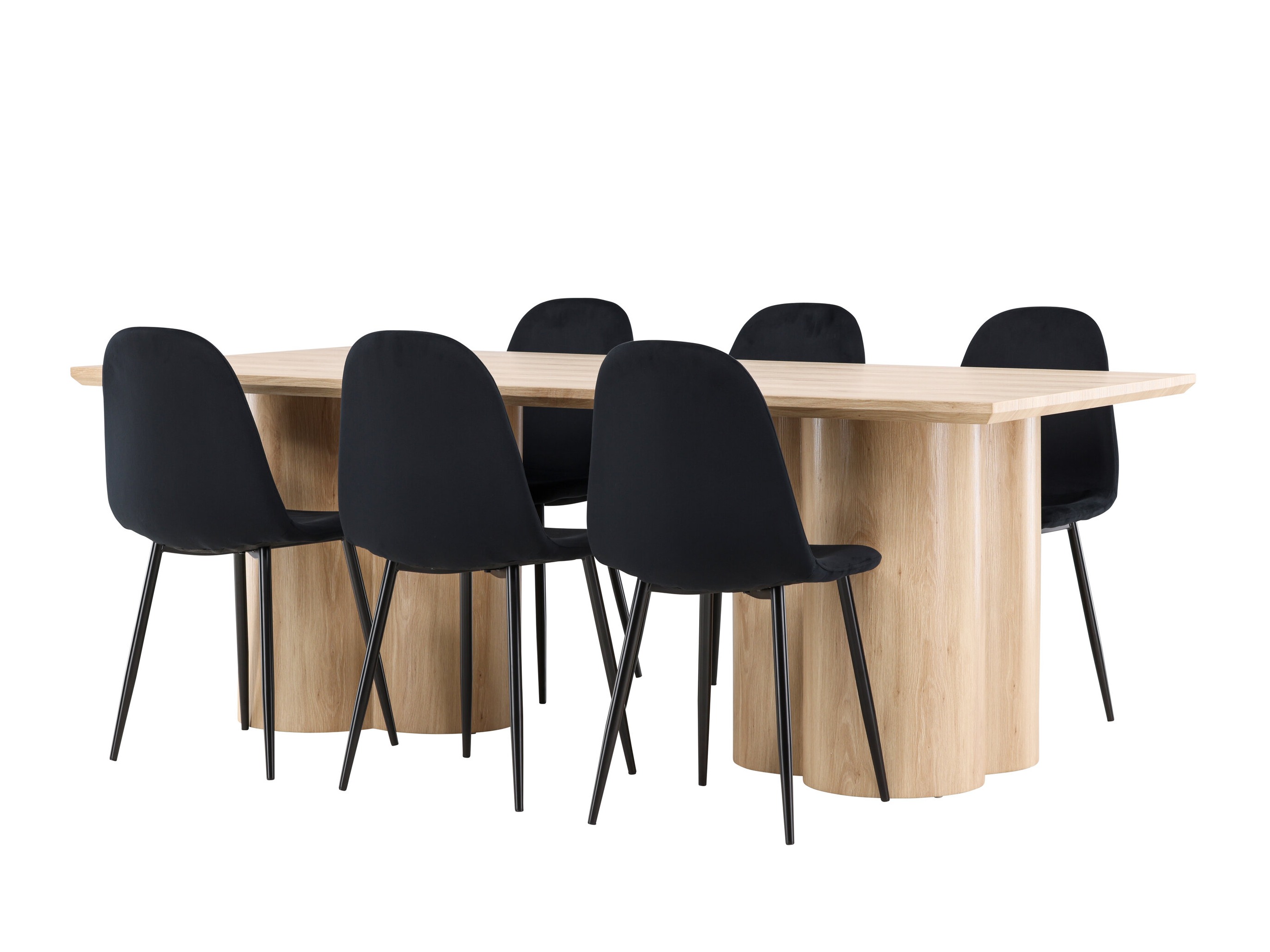 Essgruppe Dallas 5018 (Schwarz)