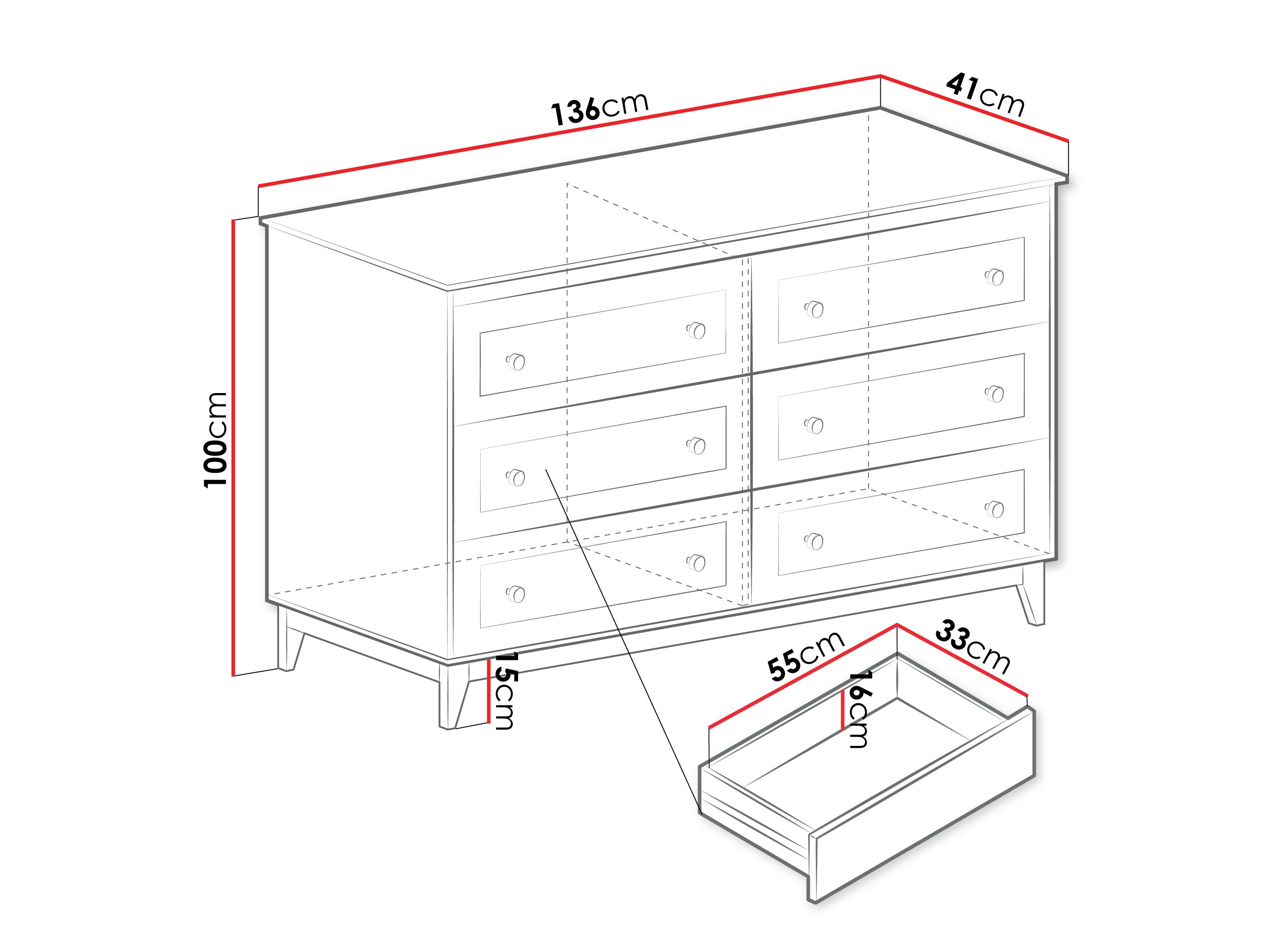 Kommoden Sonfera 102