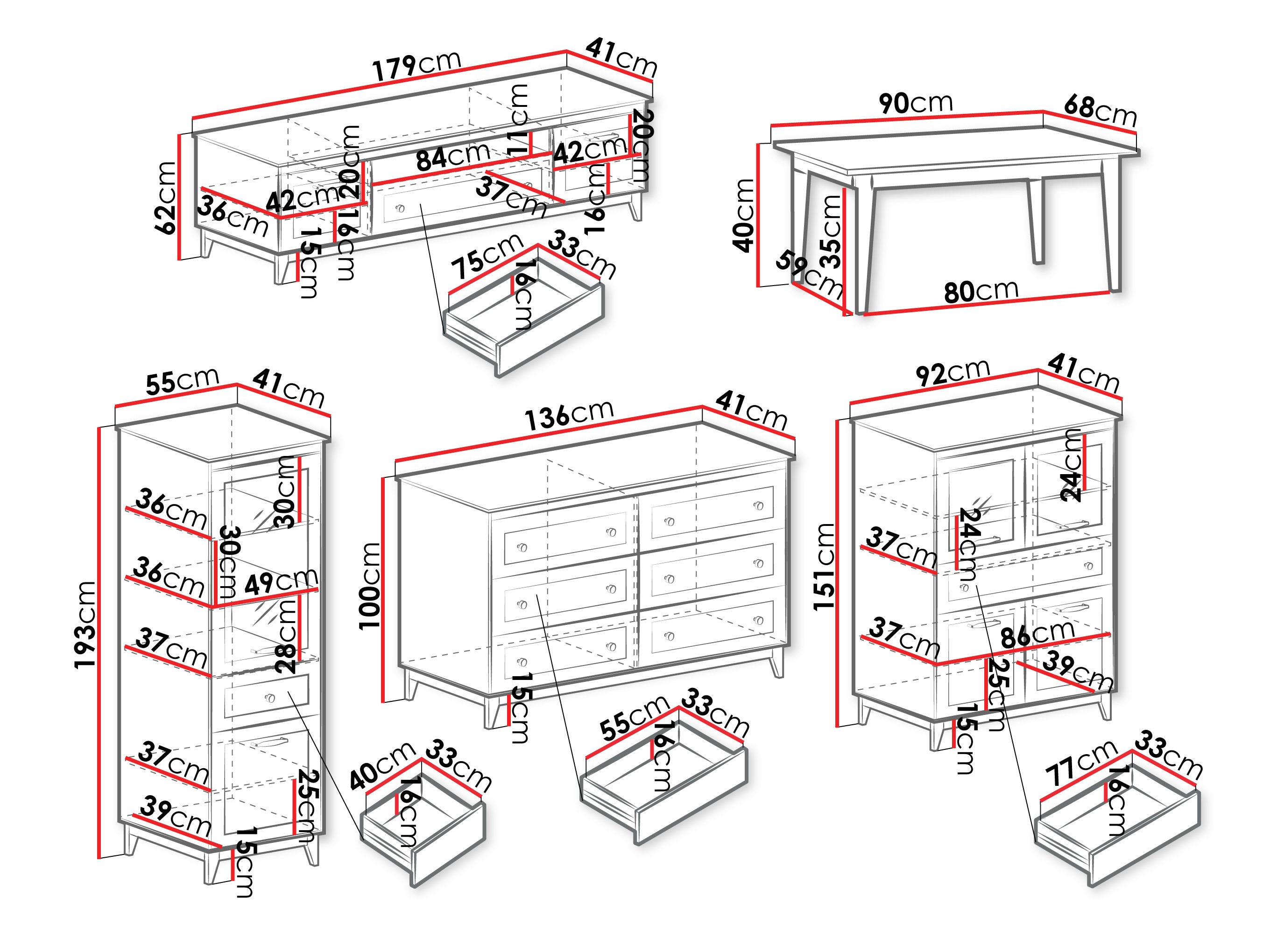 Wohnzimmer-Sets Sonfera 112