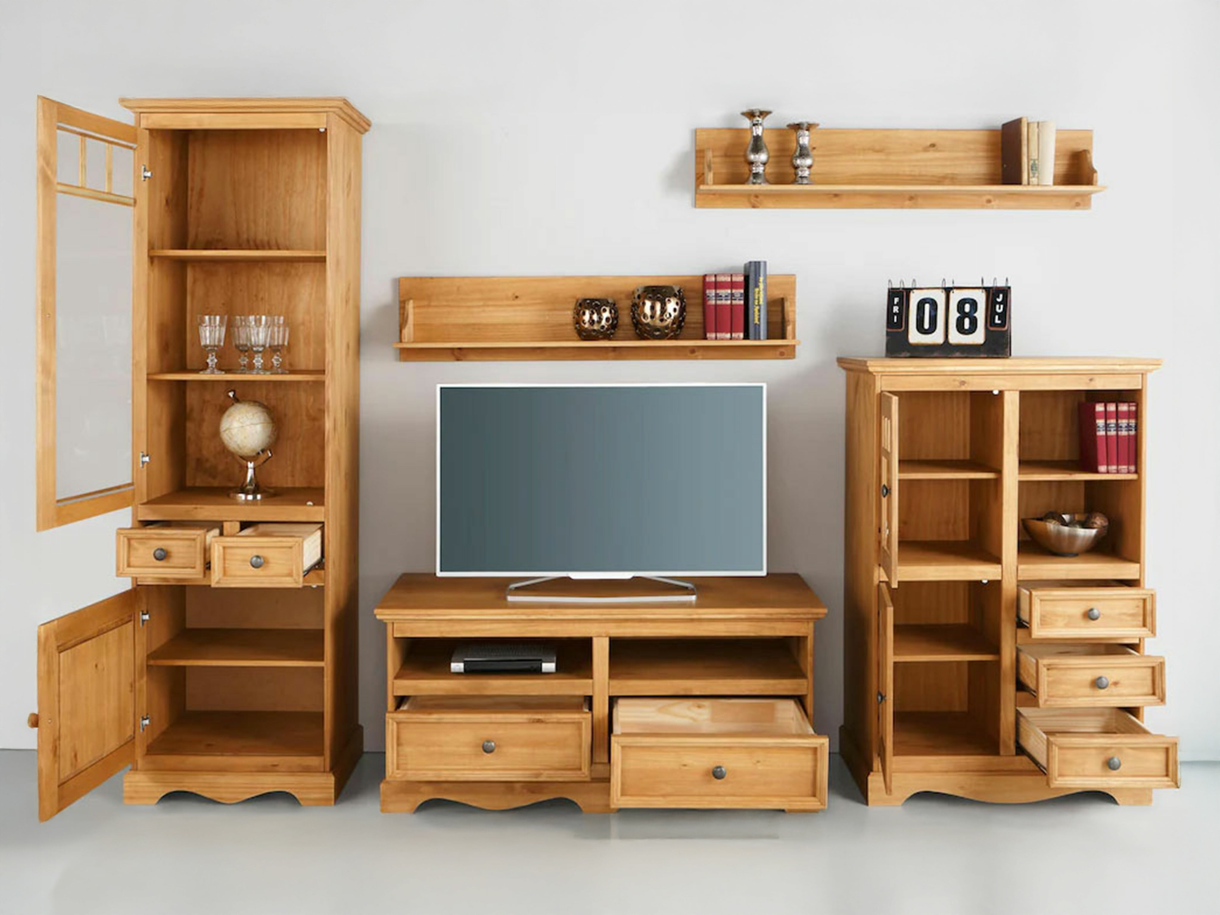 Wohnzimmer-Sets Fentivo 110 (Kiefernholzoptik)