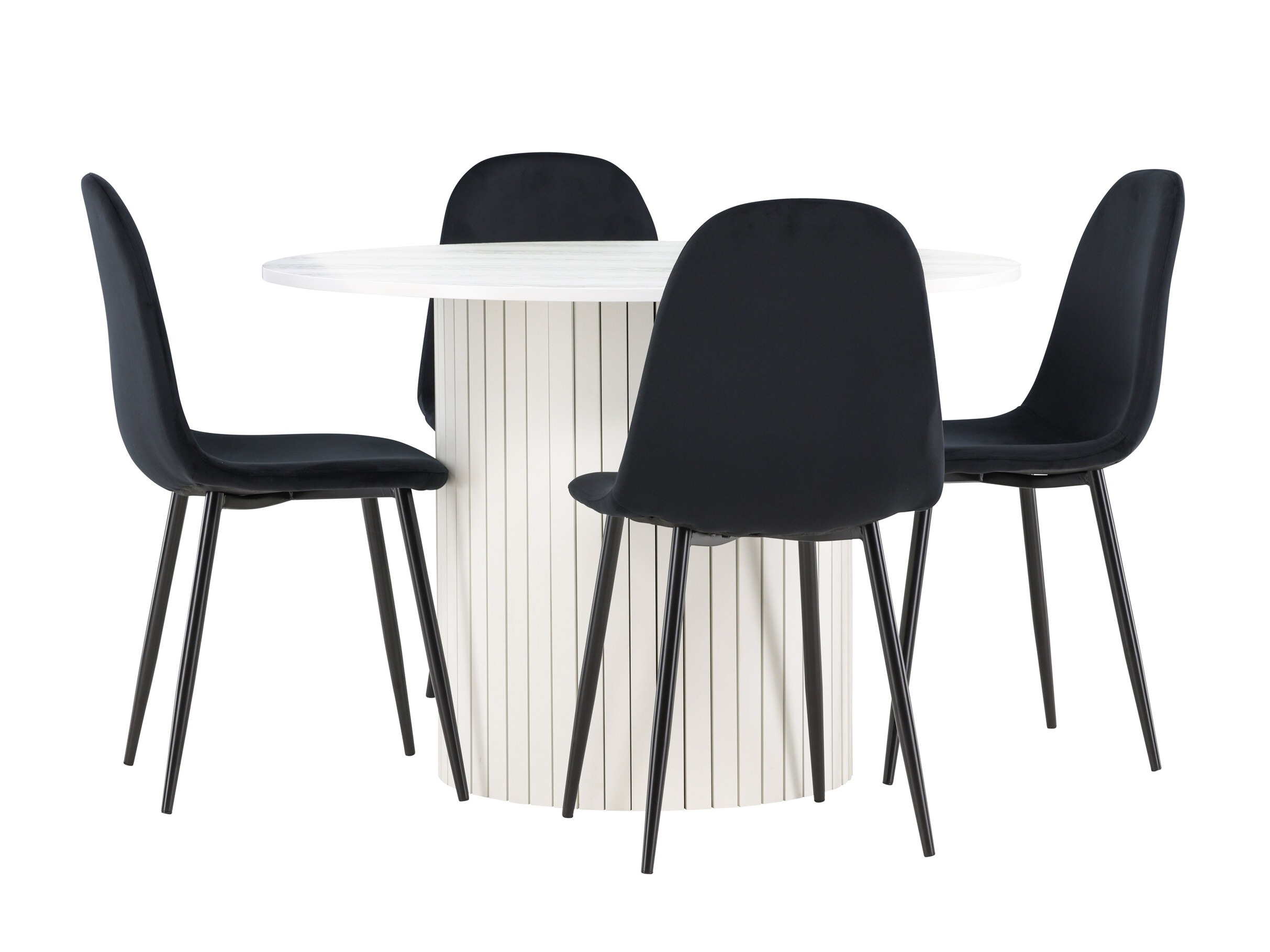 Essgruppe Dallas 5028 (Schwarz)