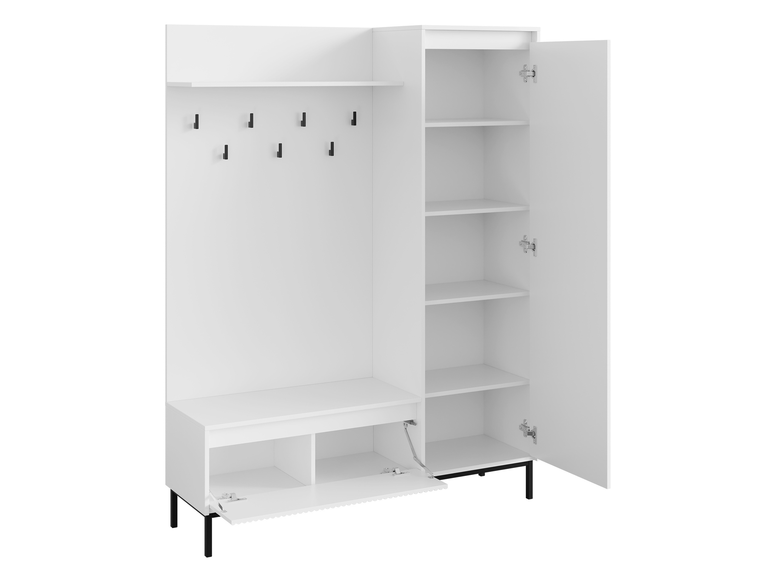 Flurgarnitur Comfivo Delruva 112 (Weiss)