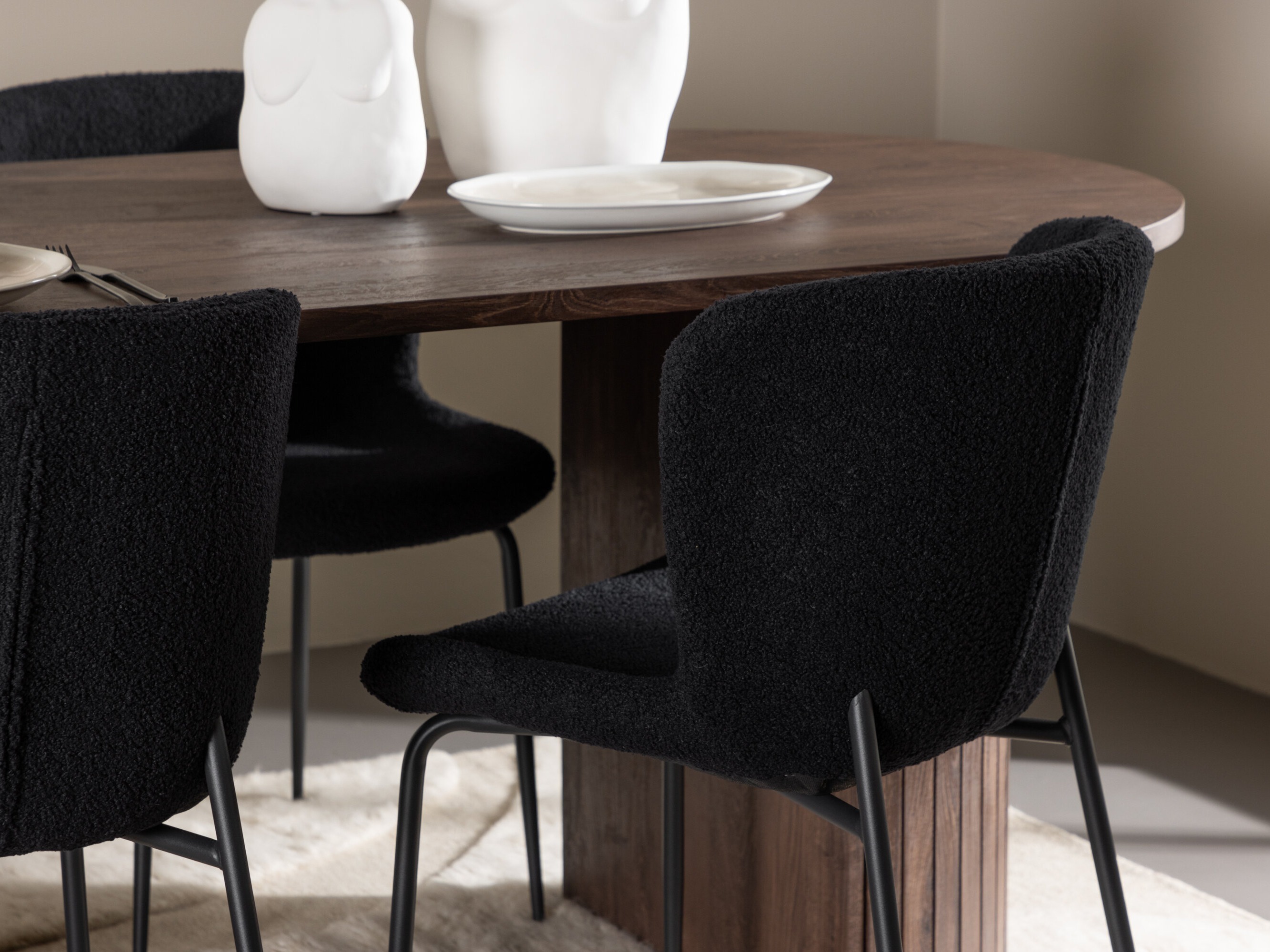 Essgruppe Dallas 5036 (Schwarz)