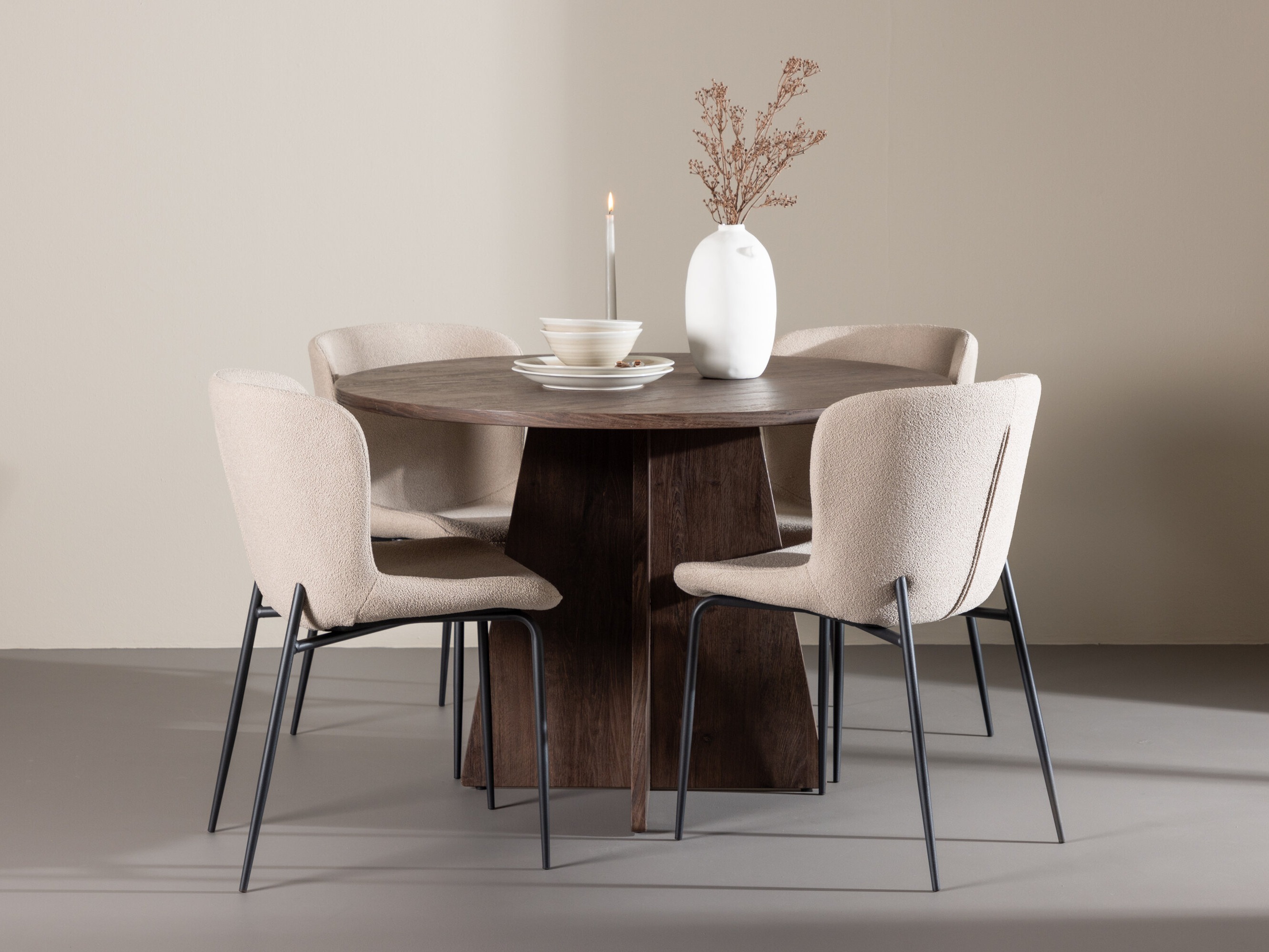 Essgruppe Dallas 5051 (Beige)