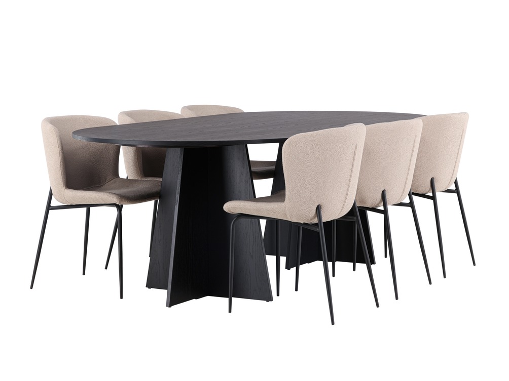 Essgruppe Dallas 5052 (Beige)