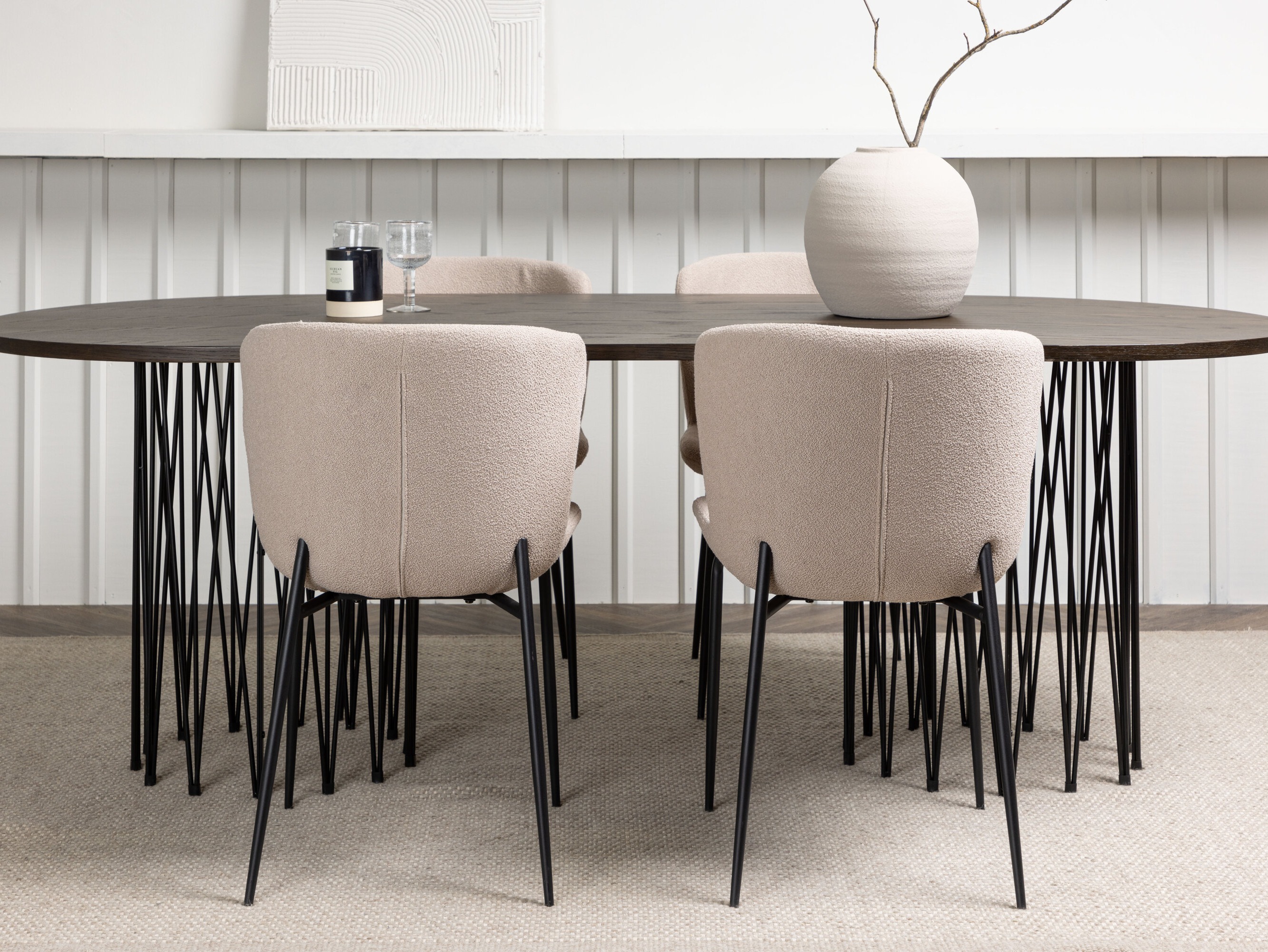 Essgruppe Dallas 5065 (Beige)