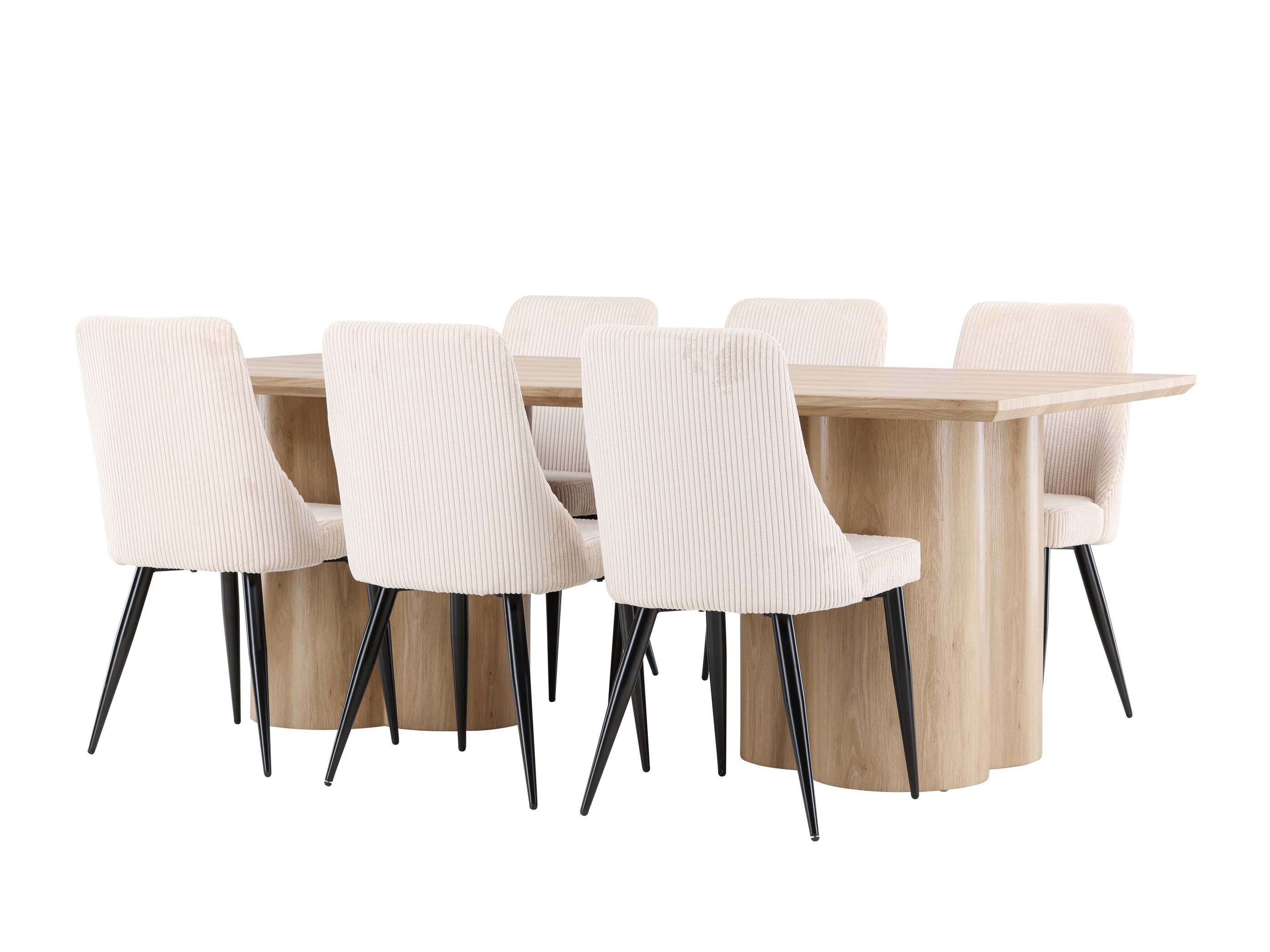 Essgruppe Dallas 5179 (Helles Holz)