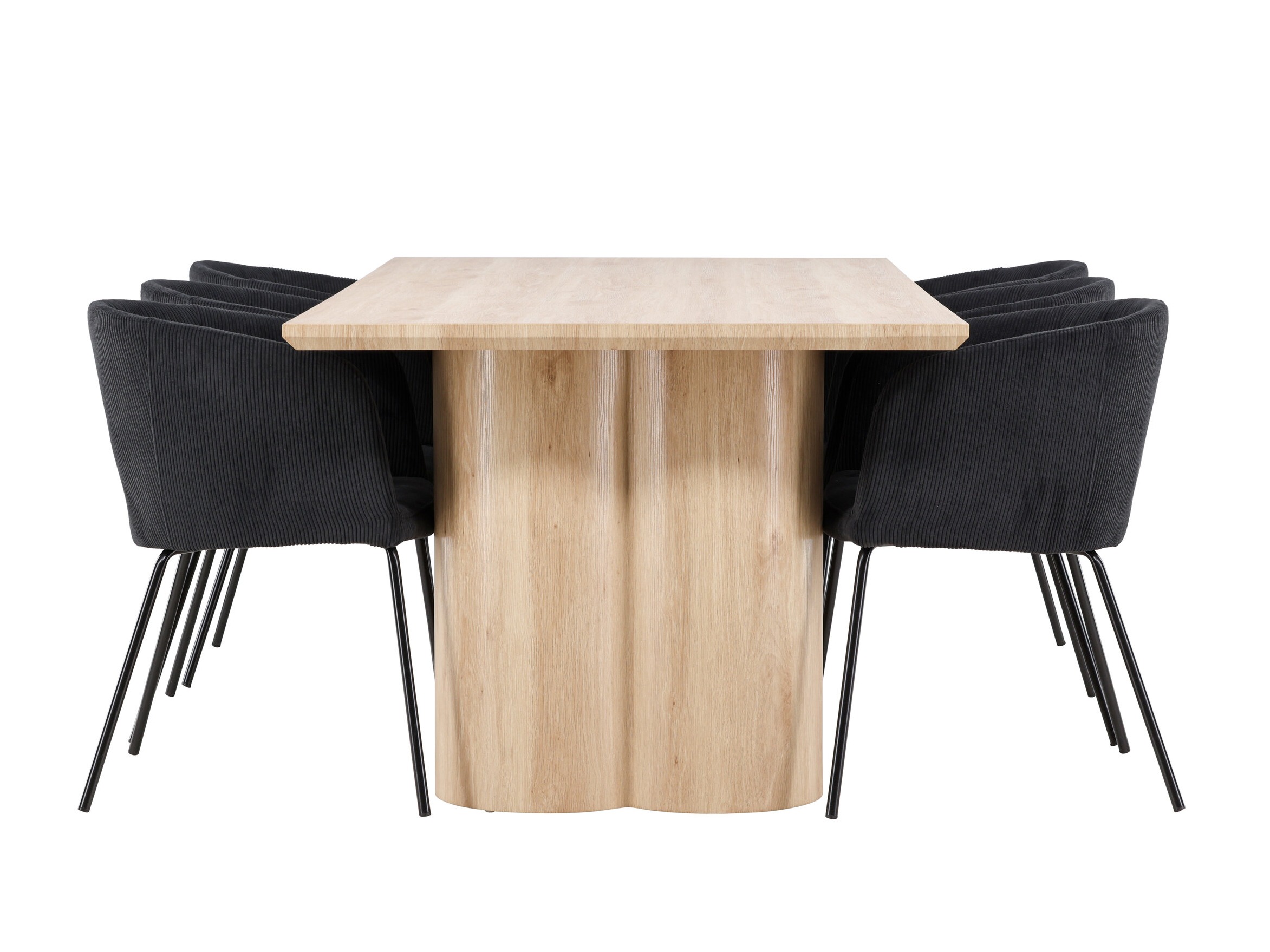 Essgruppe Dallas 5181 (Helles Holz)