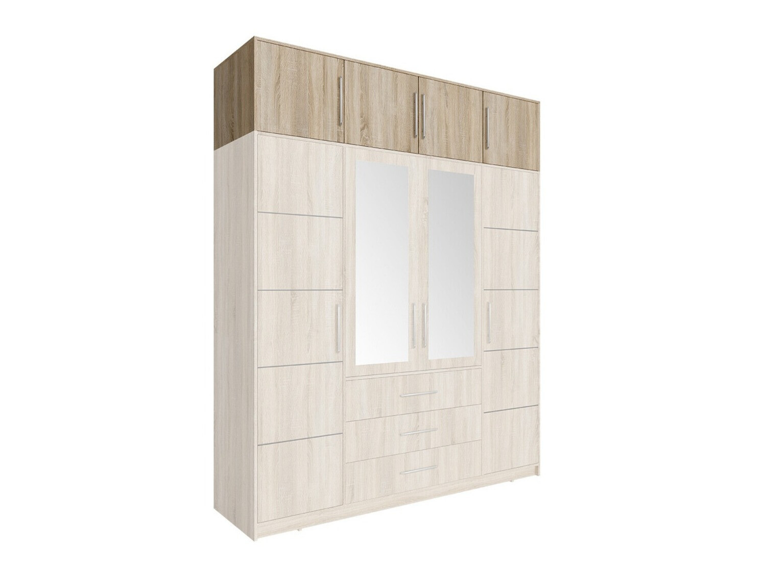 Sideboard Dortivu 146 (Sonoma eichenholz)