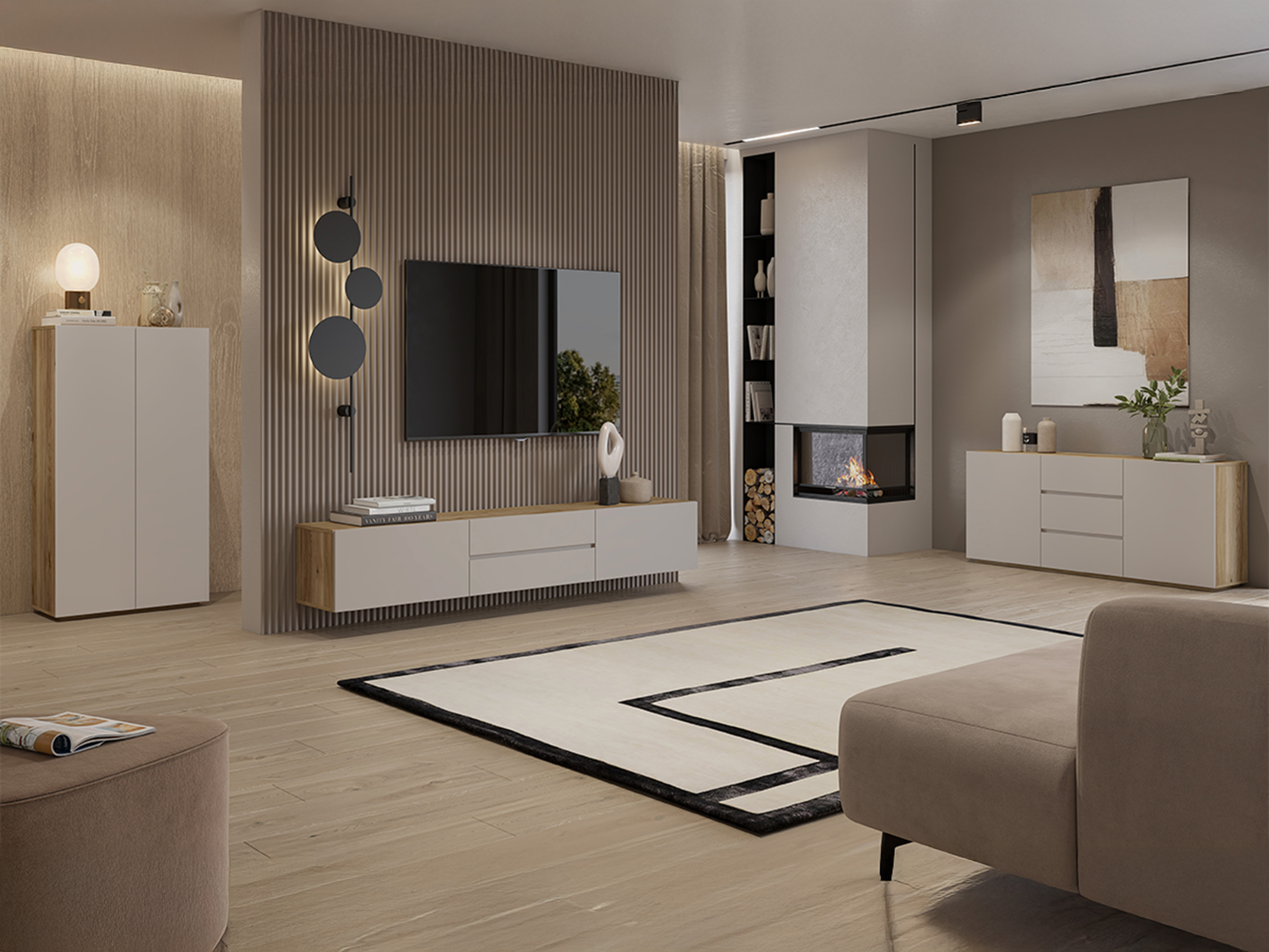 Wohnzimmer-Sets Alsono 105