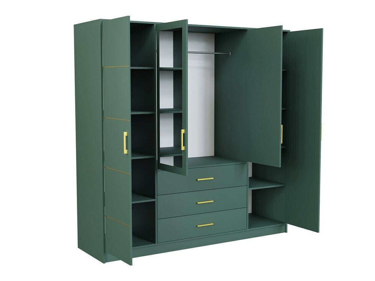 Möbel-Set Delbalo 106 (Grün)