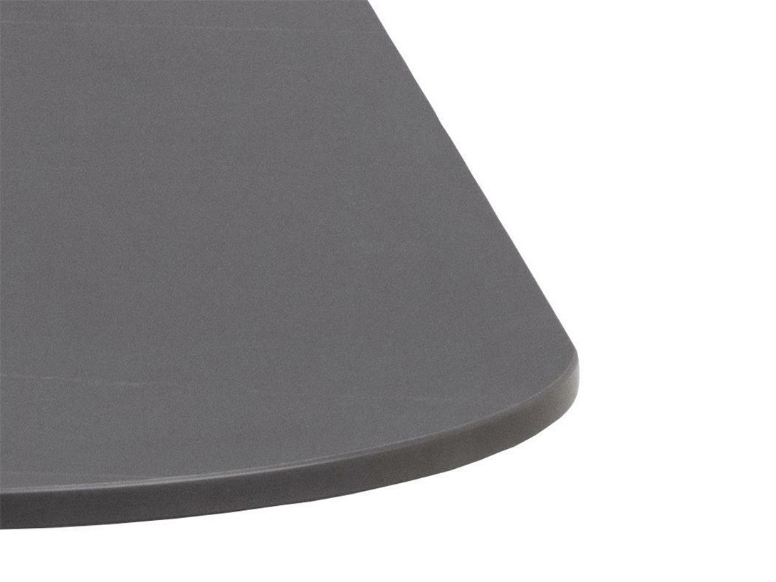 Tisch Norsica 690 (Schwarz + Schwarzer Marmor)