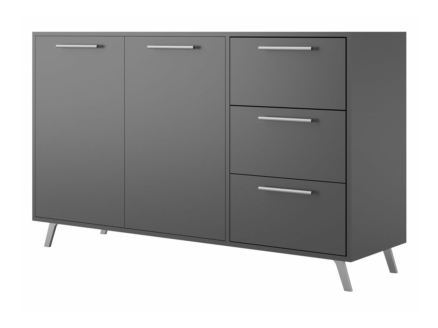 Kommode Dortivu (Graphit)