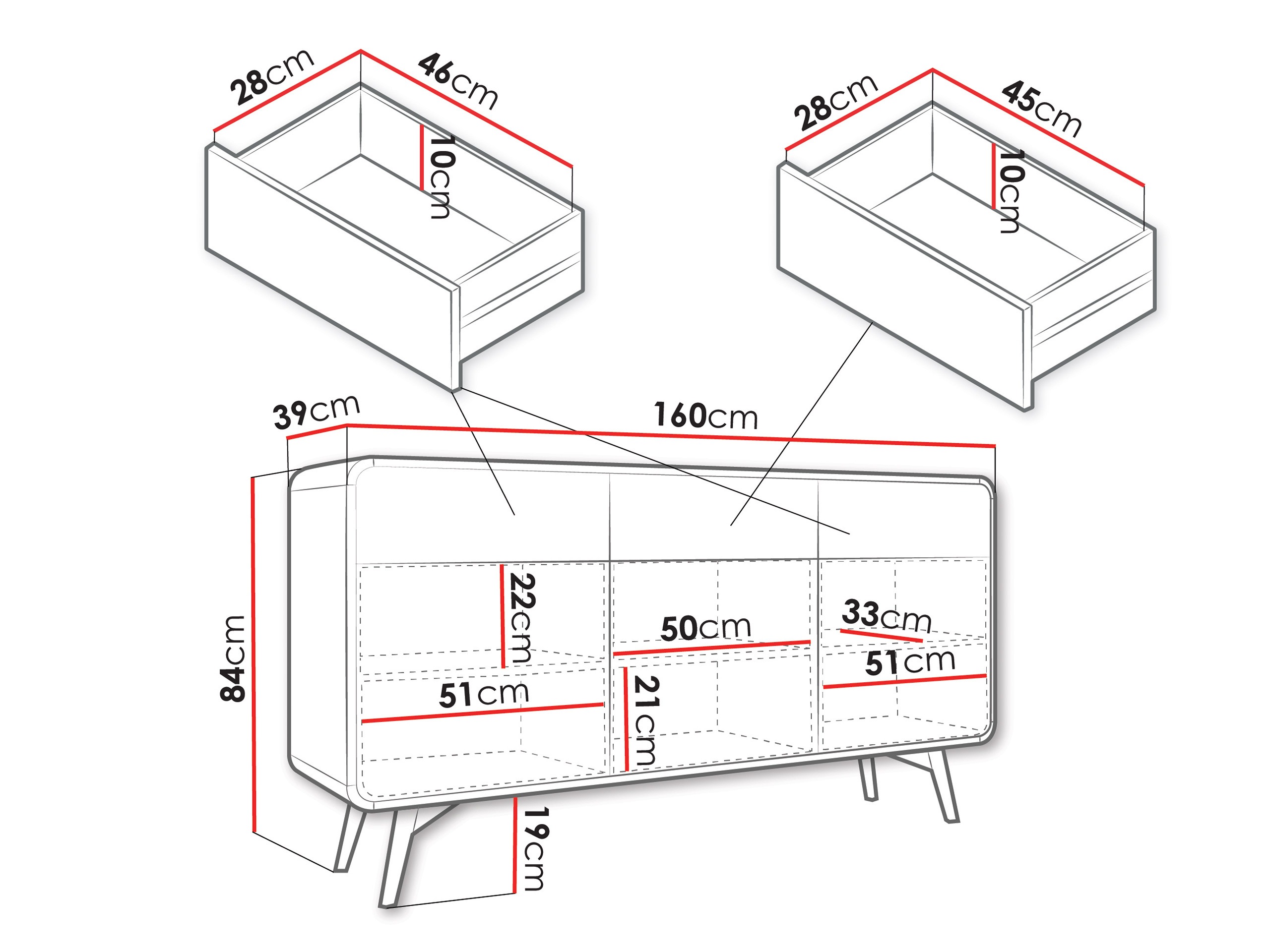 Kommoden Talsalo 101